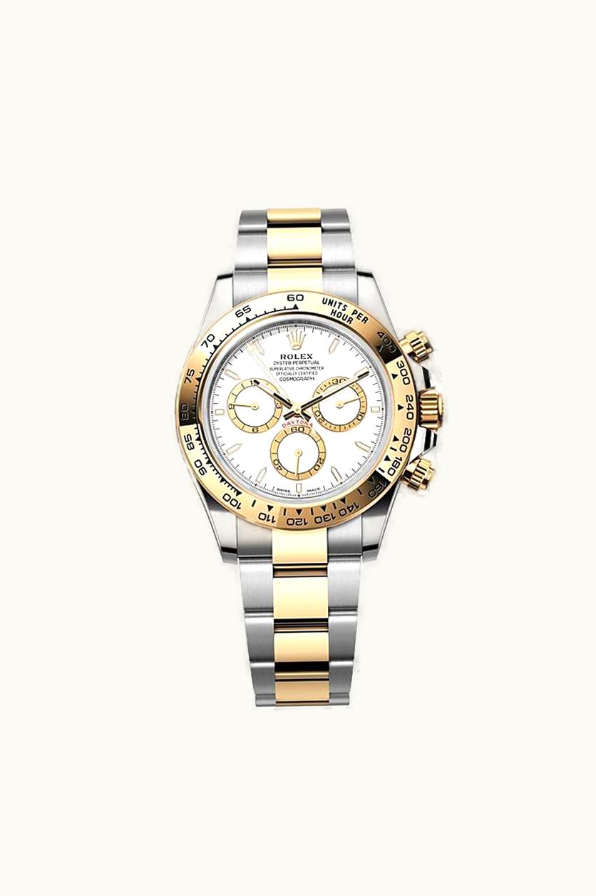 Rolex Cosmograph Daytona Stainless Steel - Yellow Gold / White / Oyster