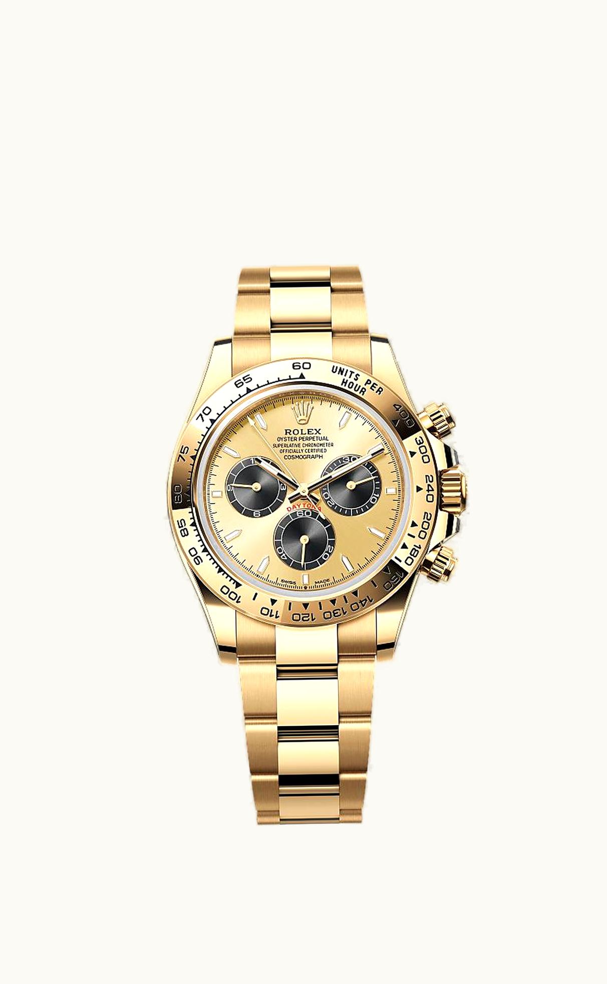 Rolex Cosmograph Daytona Yellow Gold / Golden - Black / Oyster