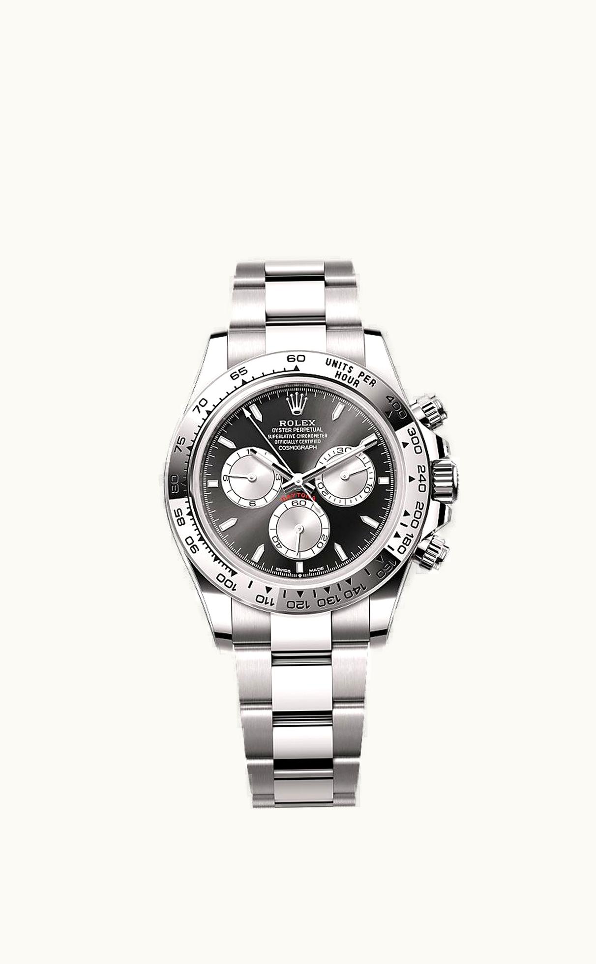 Rolex Daytona White Gold  Blue Sapphire Strap Sodalite Diamond