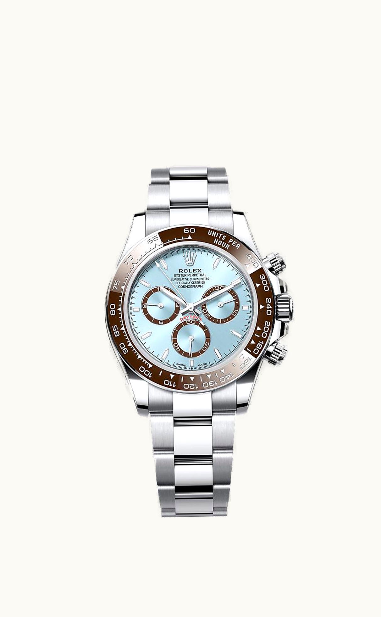 Rolex Cosmograph Daytona Platinum - Cerachrom / Ice Blue / Oyster