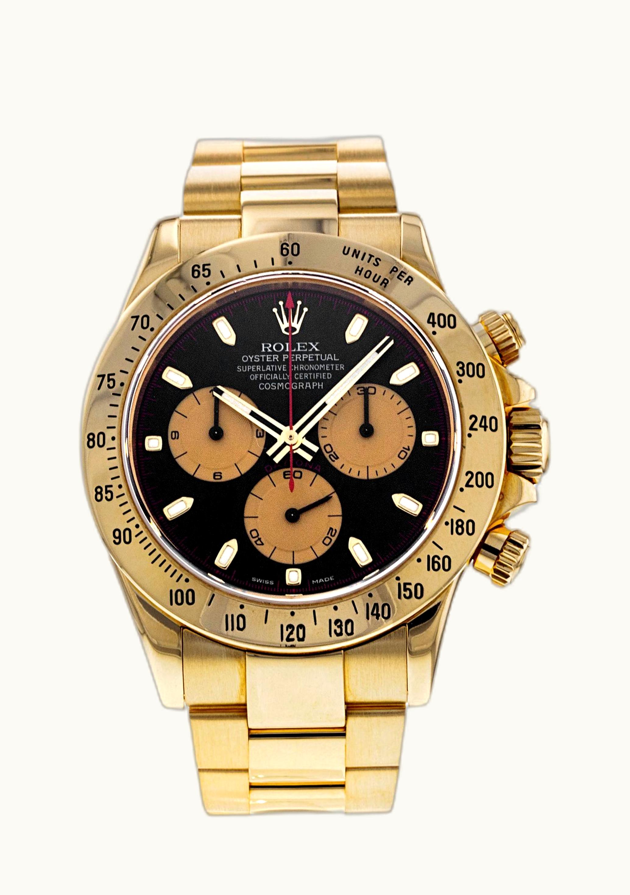 Rolex Daytona Yellow Gold Steel