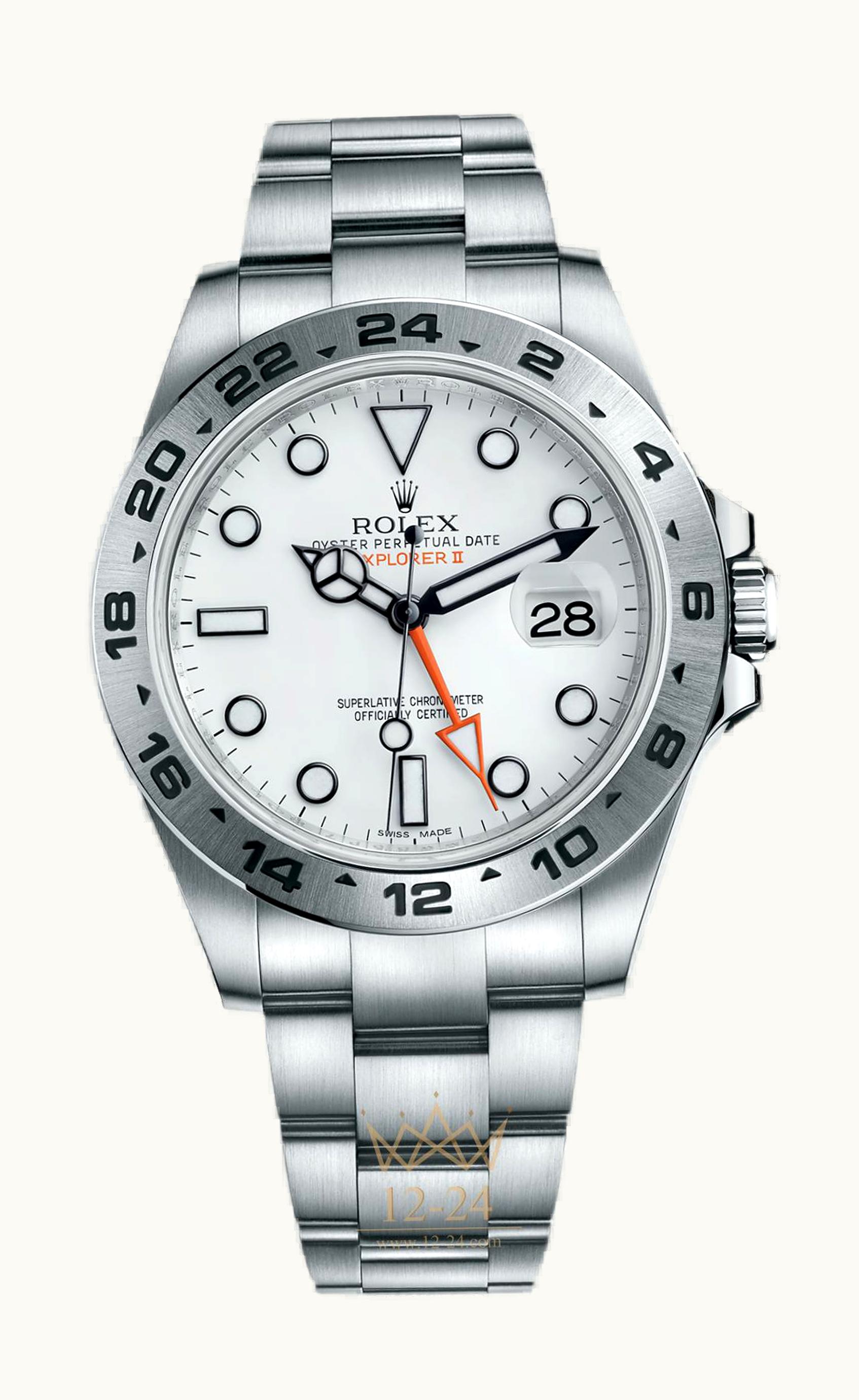 Rolex Explorer II Stainless Steel / White