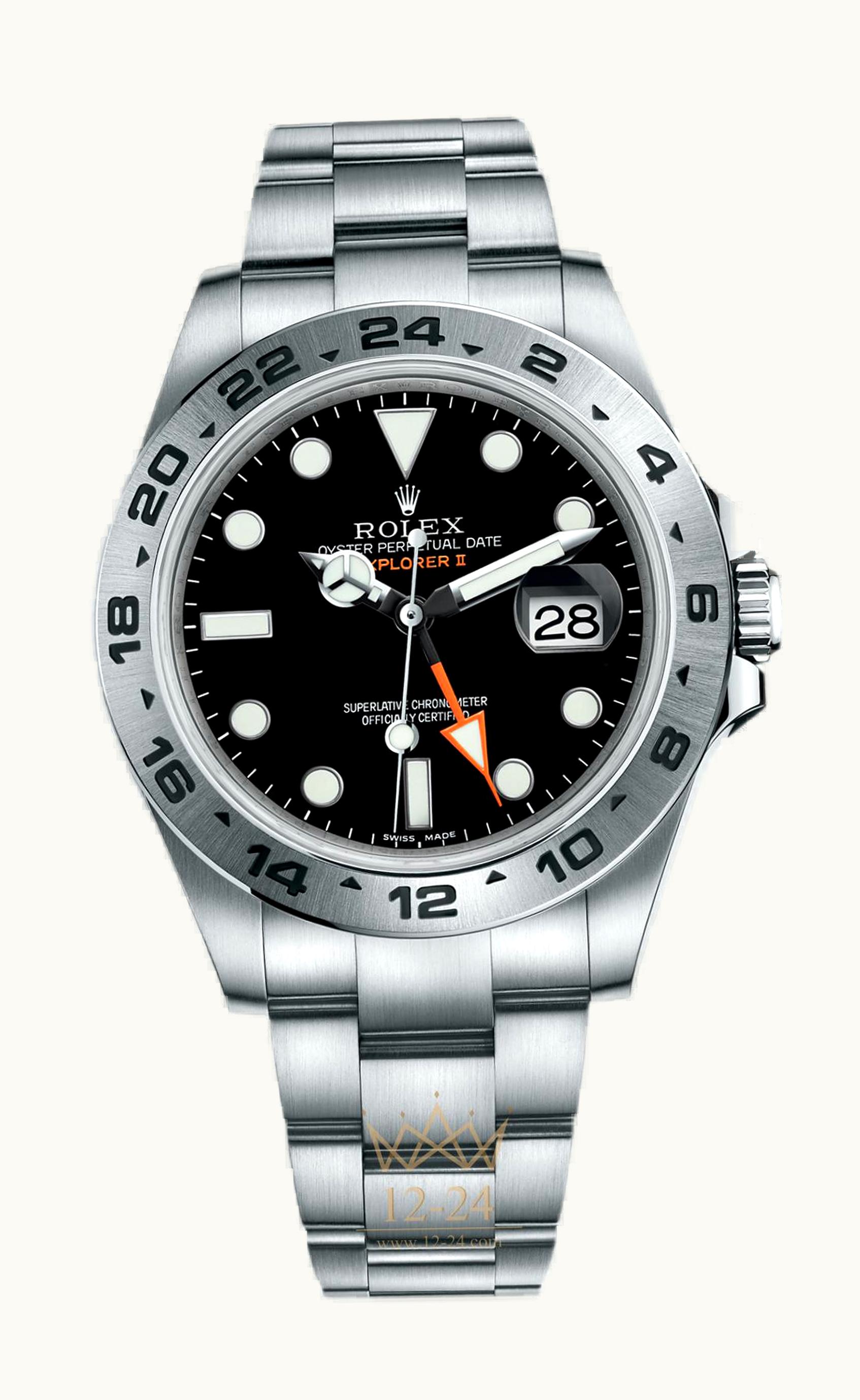 Rolex Explorer II Stainless Steel / Black