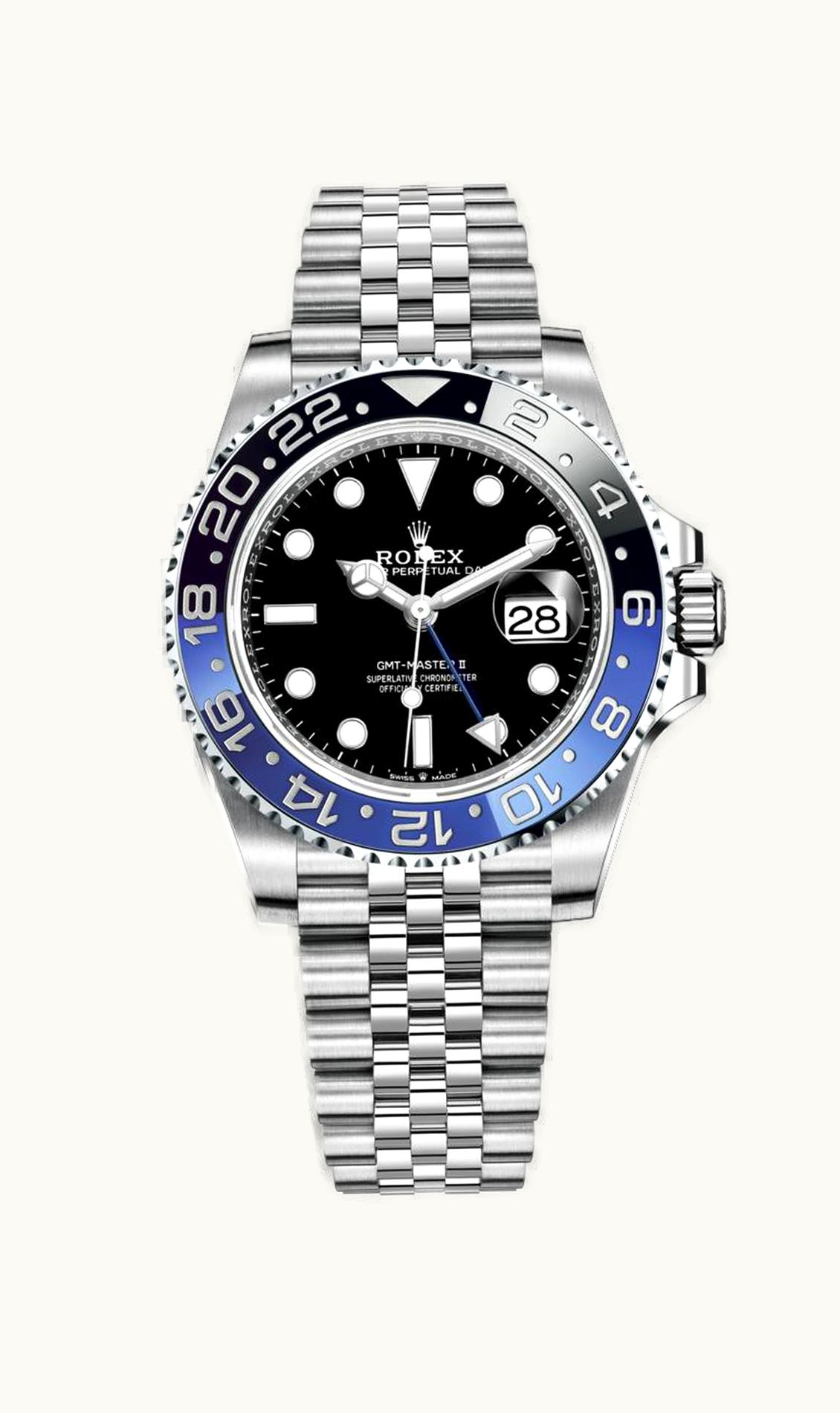 Rolex GMT-Master II Stainless Steel / BLNR / Jubilee