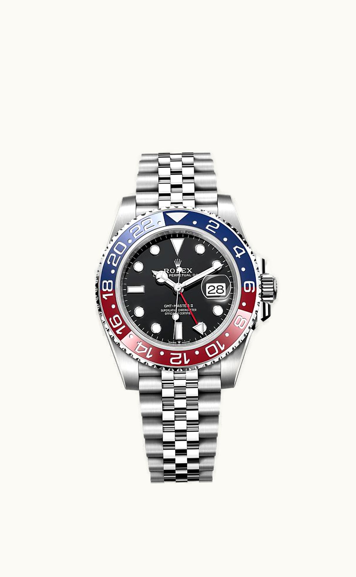 Rolex GMT-Master II Stainless Steel / BLRO / Jubilee