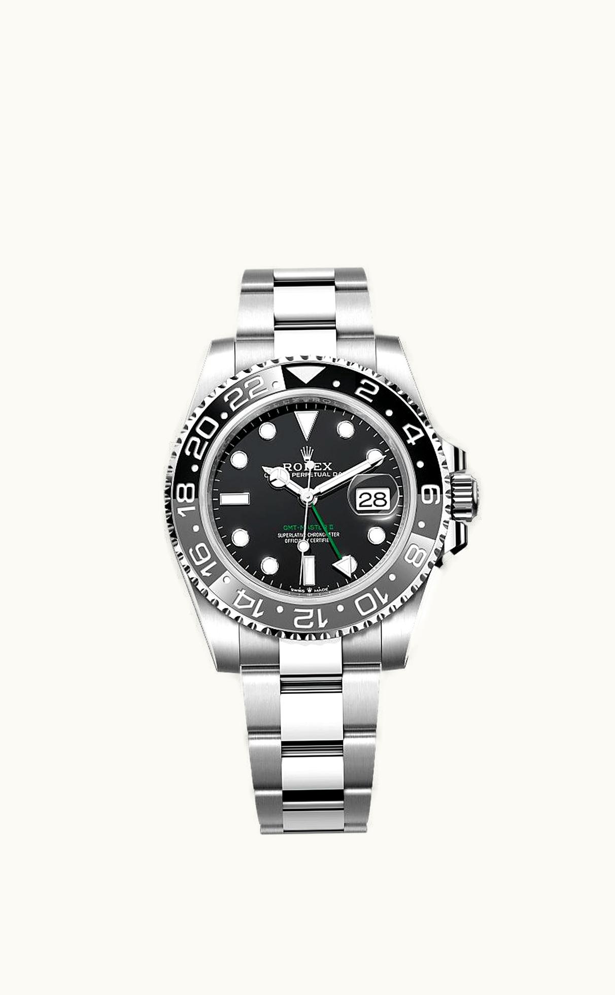 Rolex GMT-Master II Stainless Steel / GRNR/ Oyster