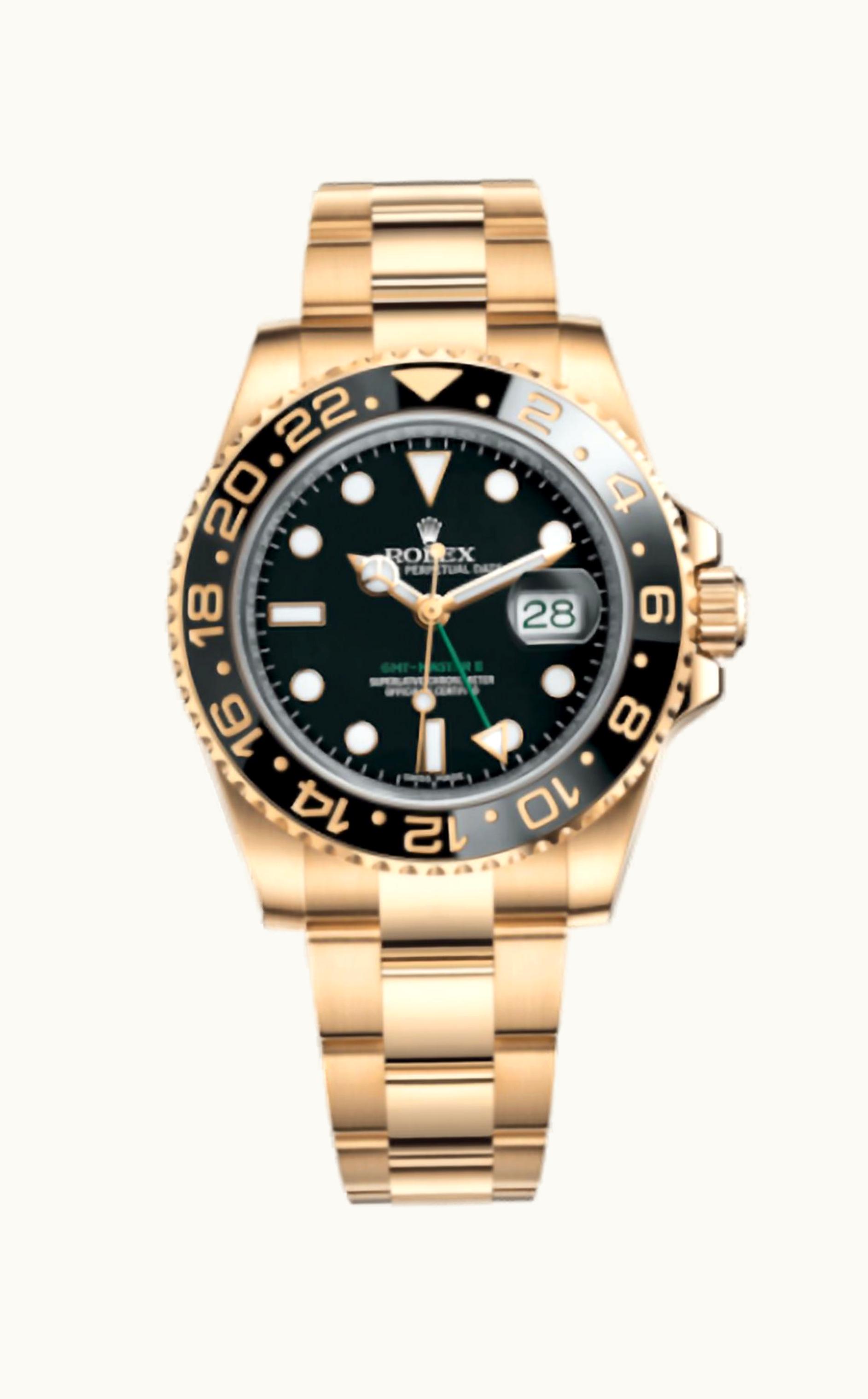 Rolex GMT-Master II Yellow Gold / LN