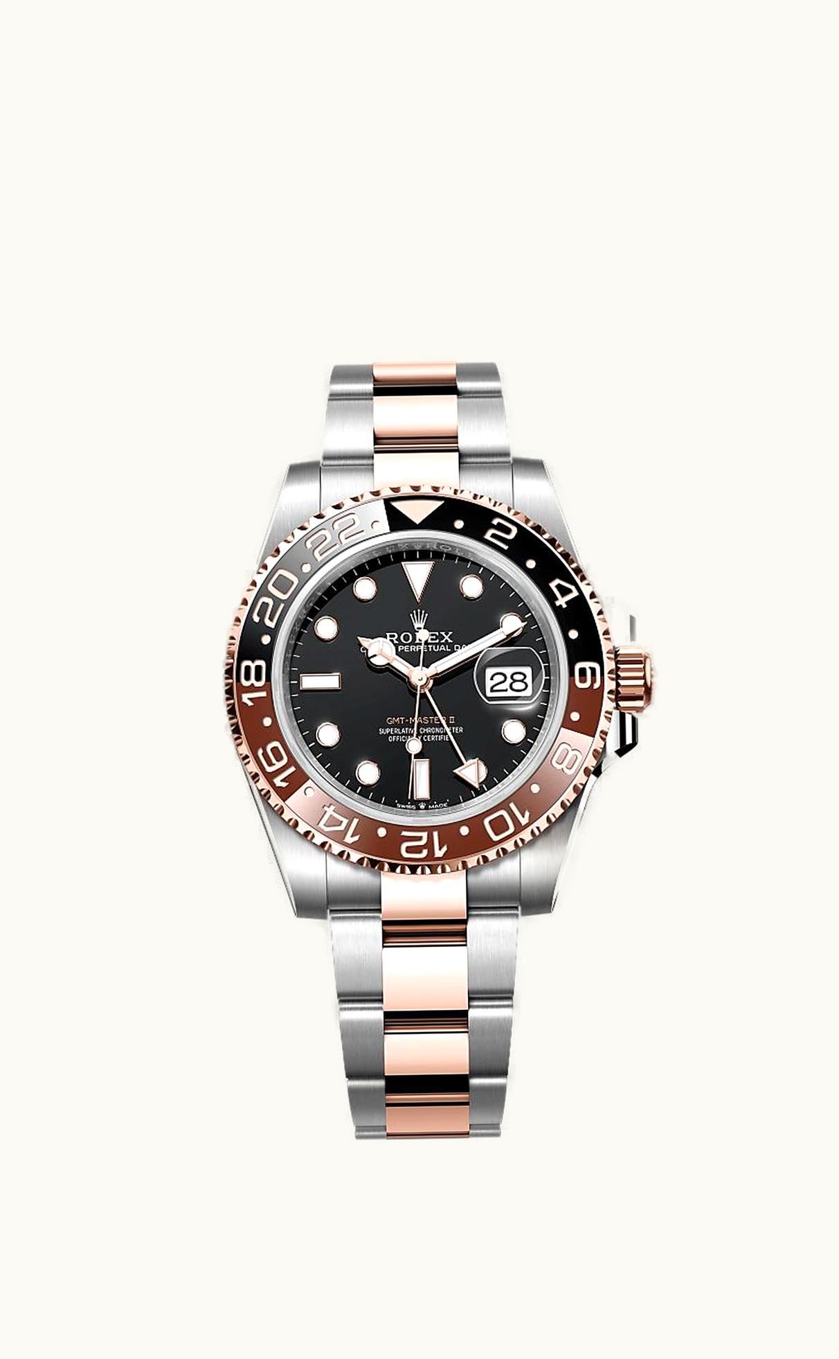 Rolex GMT-Master II Stainless Steel / Everose / CHNR / Oyster