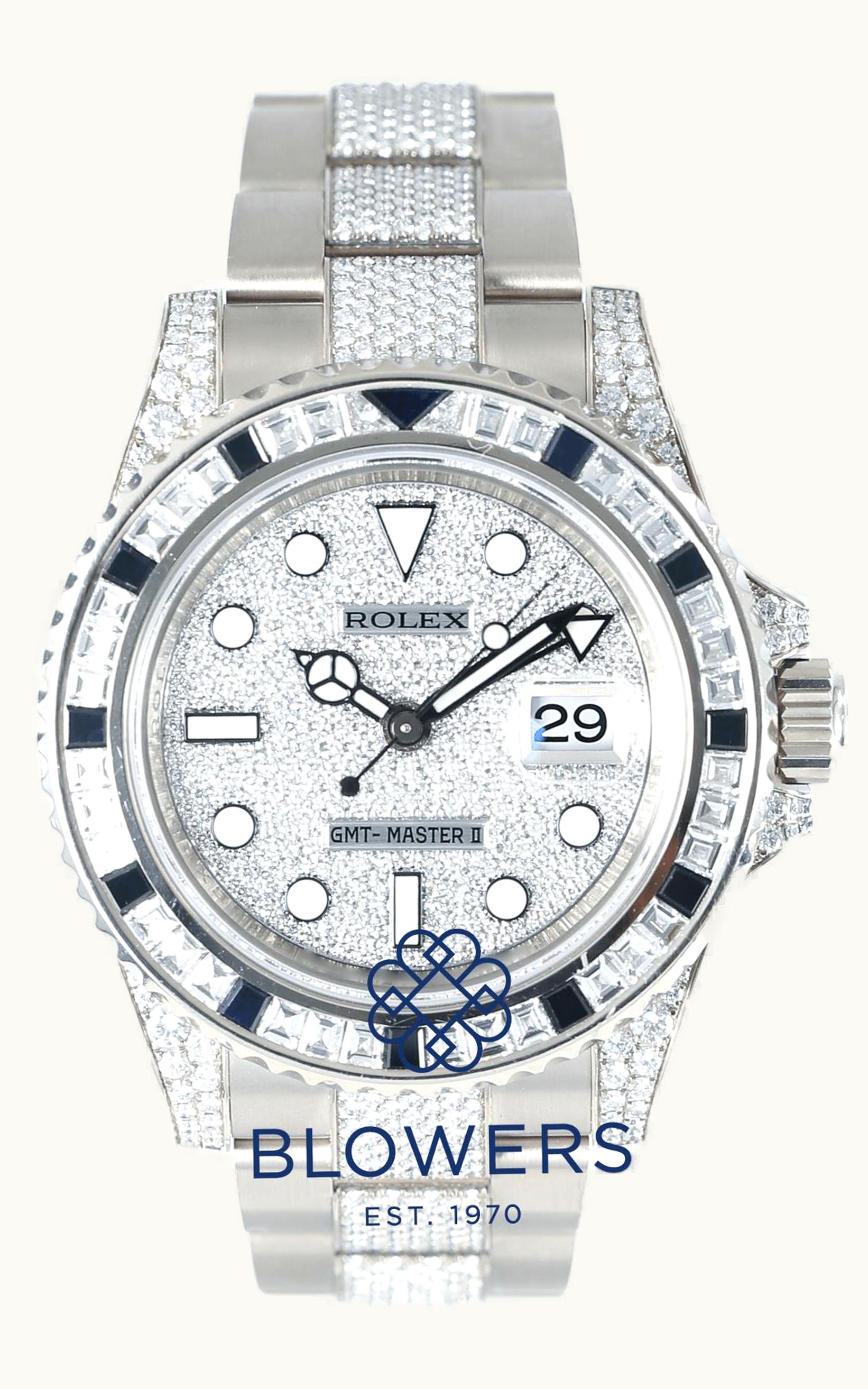 Rolex GMT-Master II White Gold SANR