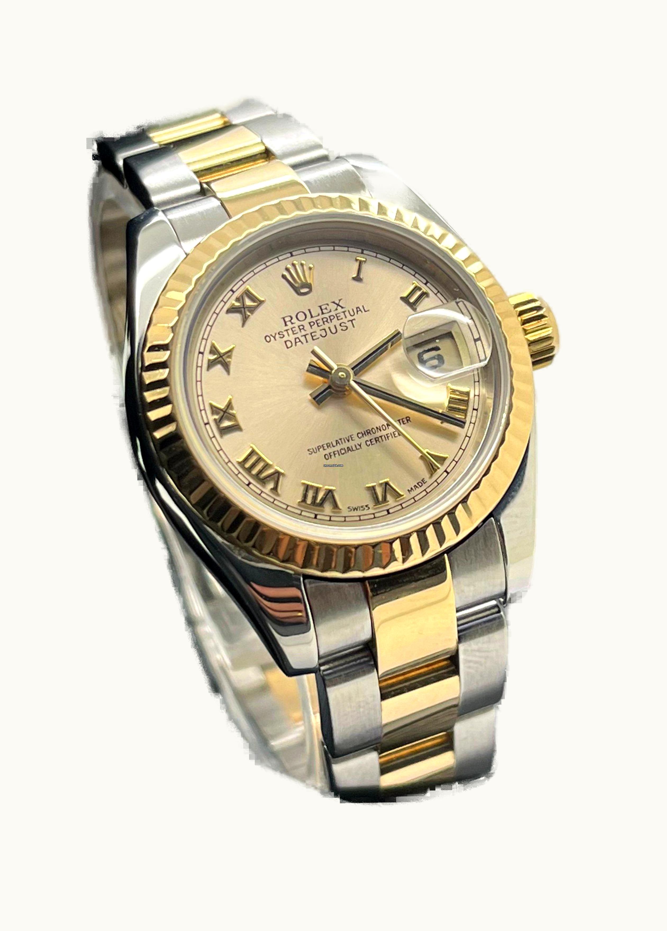 Rolex Lady-Datejust 26 Rolesor Fluted Computer Diamond Jubilee