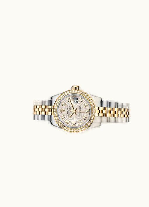 Rolex Lady-Datejust 26 Rolesor Diamond Sunbeam Diamond Jubilee