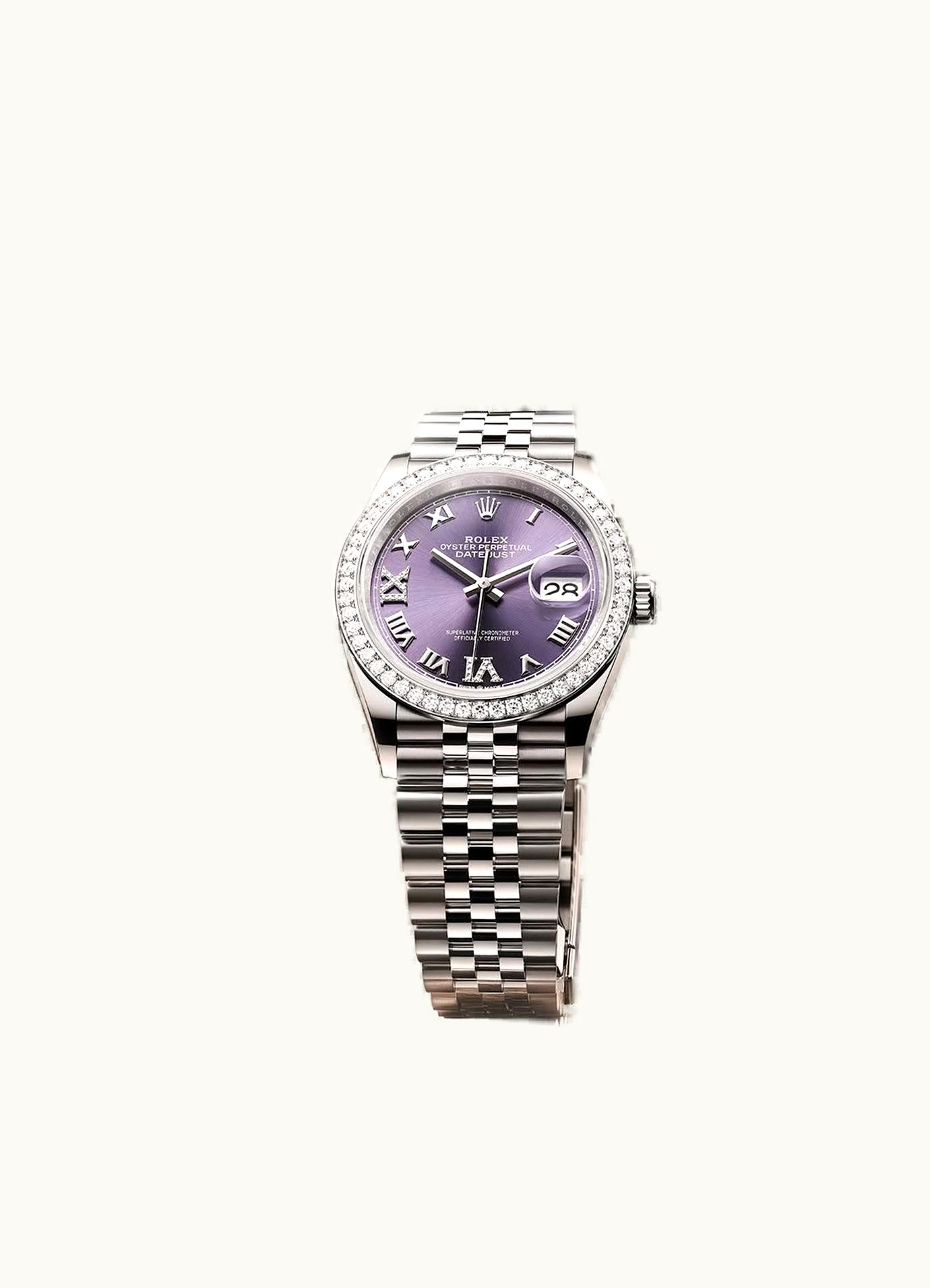 Rolex Lady-Datejust 28 Yellow Gold Diamond / Jubilee / Linden Diamonds