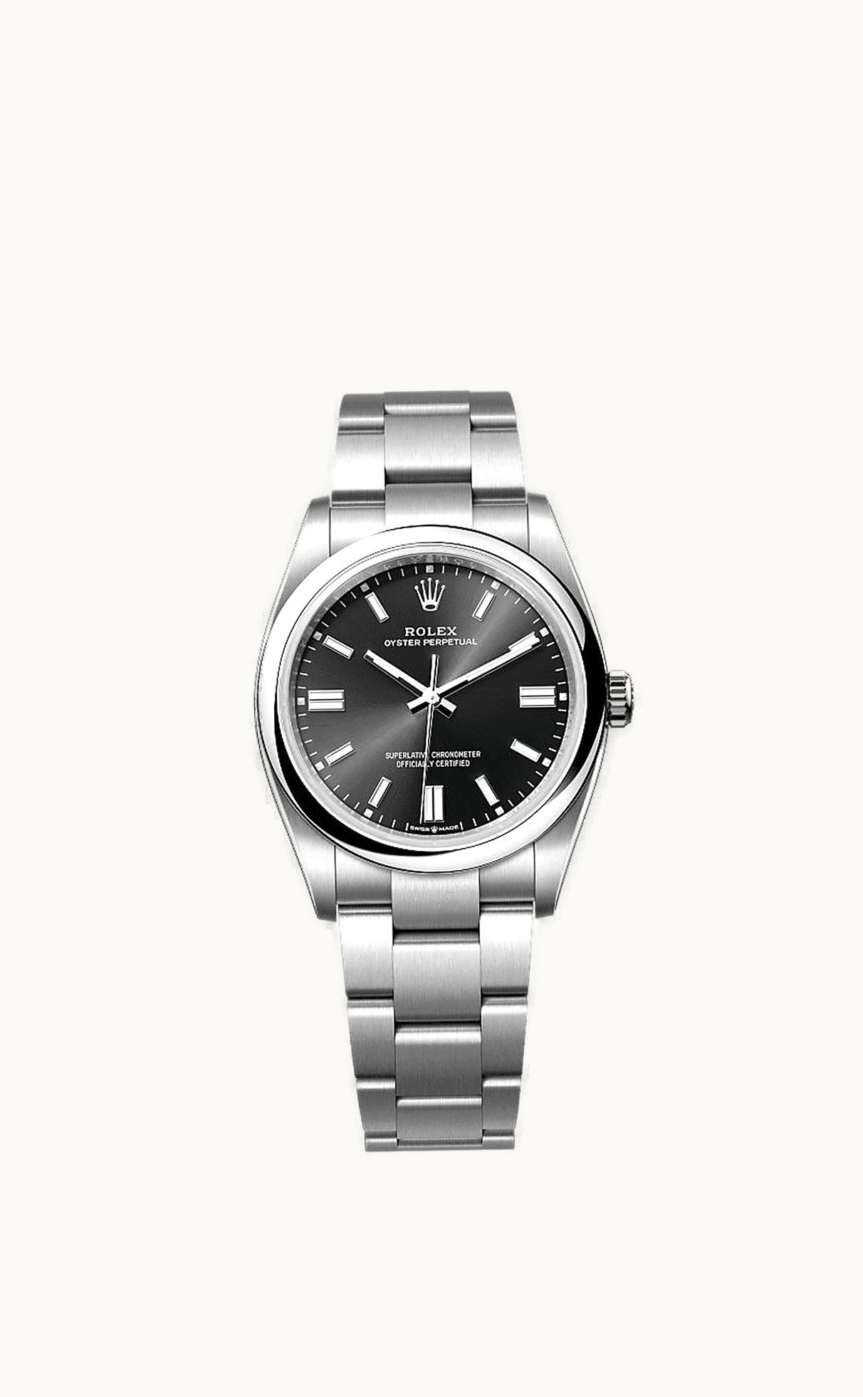 Rolex Oyster Perpetual 36 Stainless Steel / Black