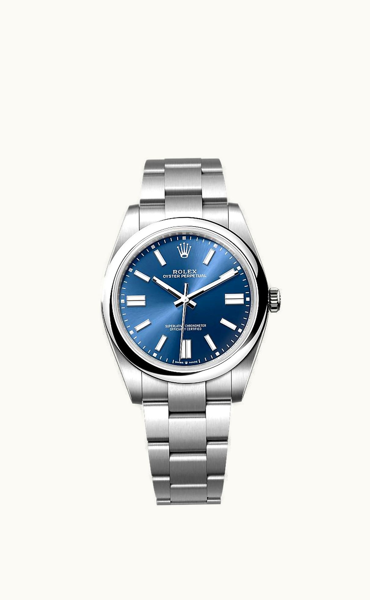 Rolex Oyster Perpetual 41 Stainless Steel / Blue