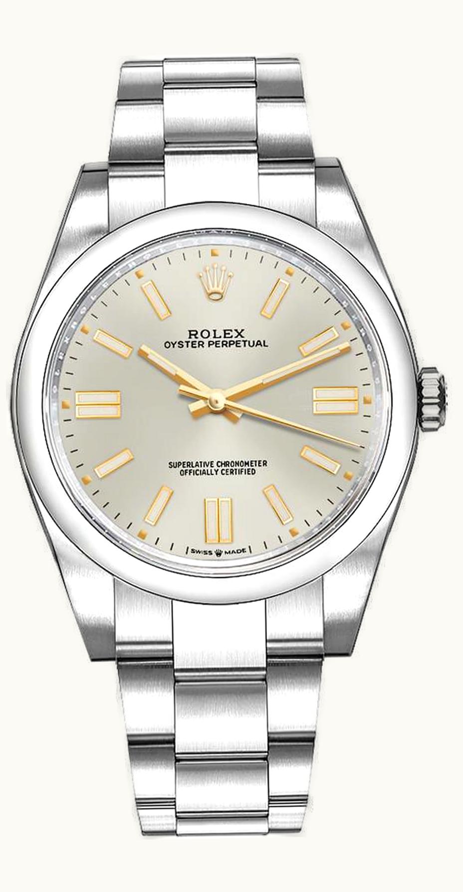 Rolex Oyster Perpetual 41 Stainless Steel / Silver