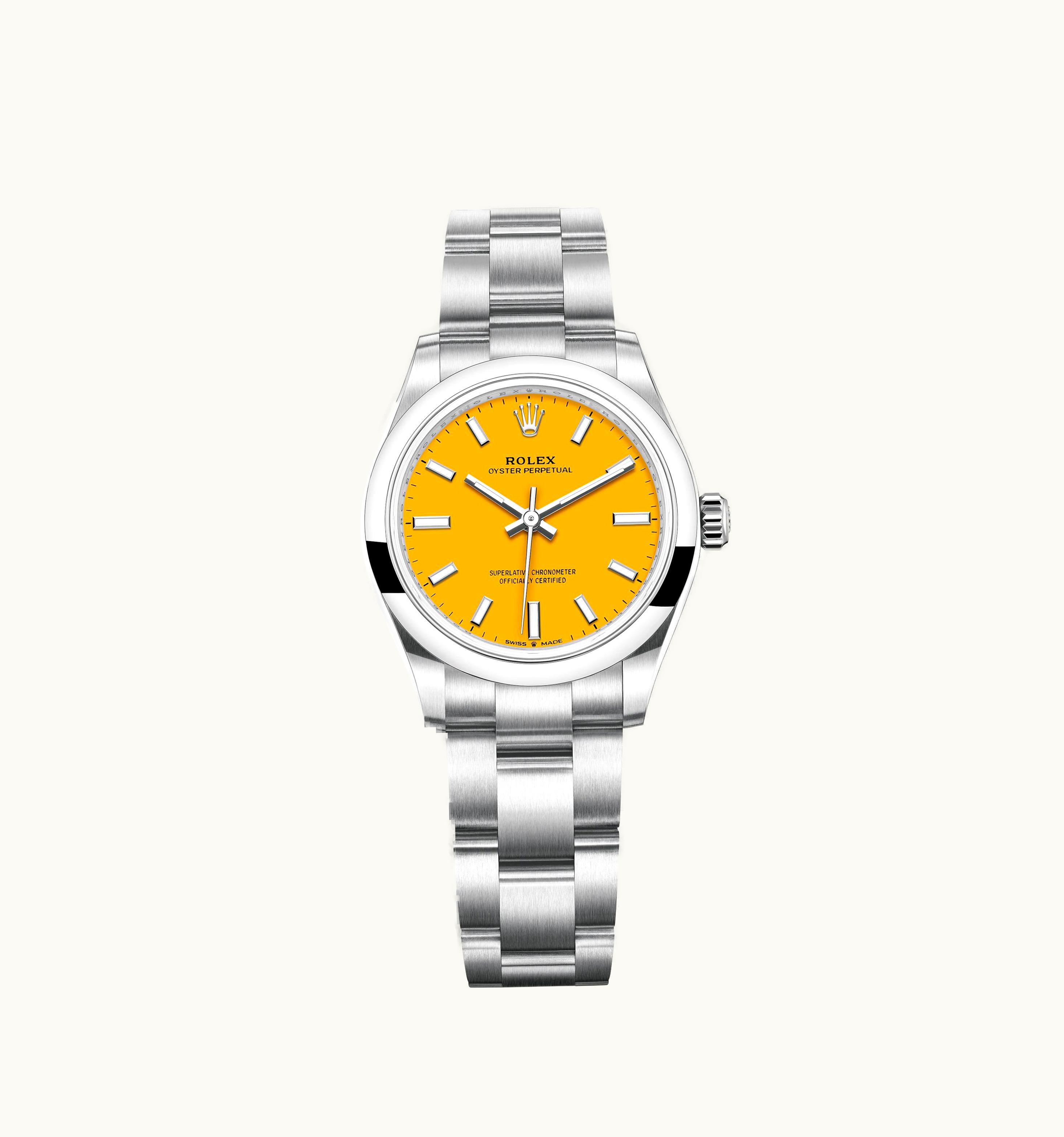 Rolex Oyster Perpetual 31 Stainless Steel / Yellow
