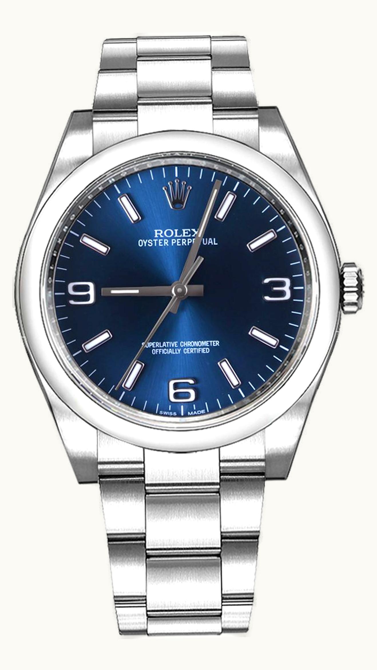 Rolex Oyster Perpetual 36 Blue Explorer