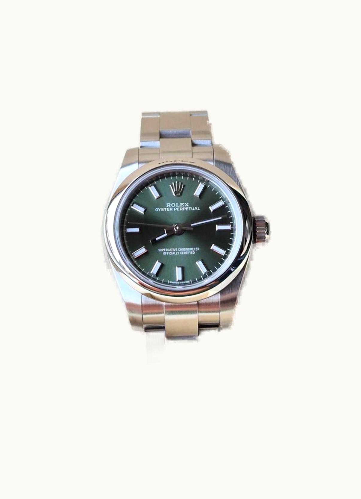 Rolex Oyster Perpetual 26 Olive Green