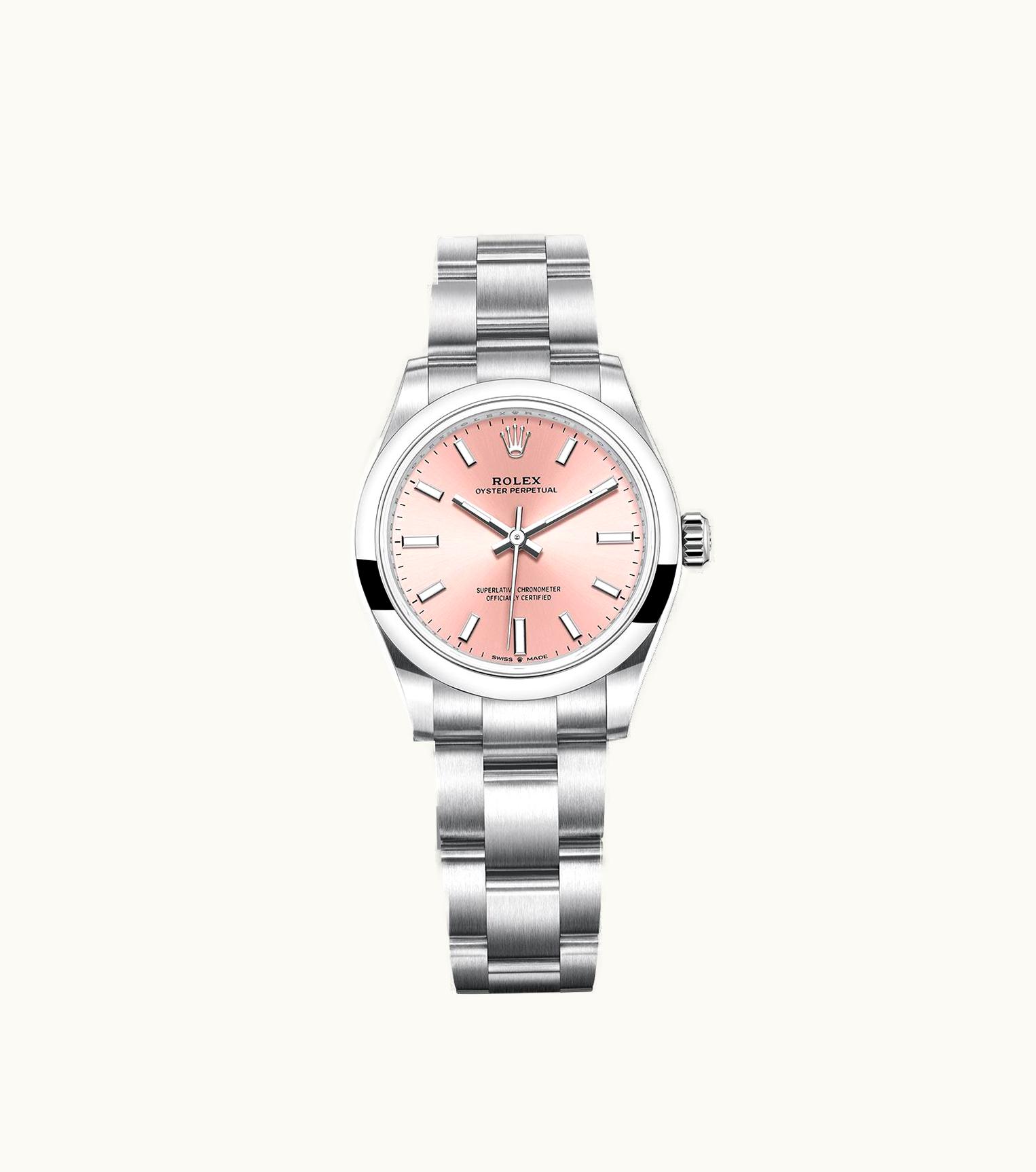 Rolex Oyster Perpetual 31 Stainless Steel / Pink