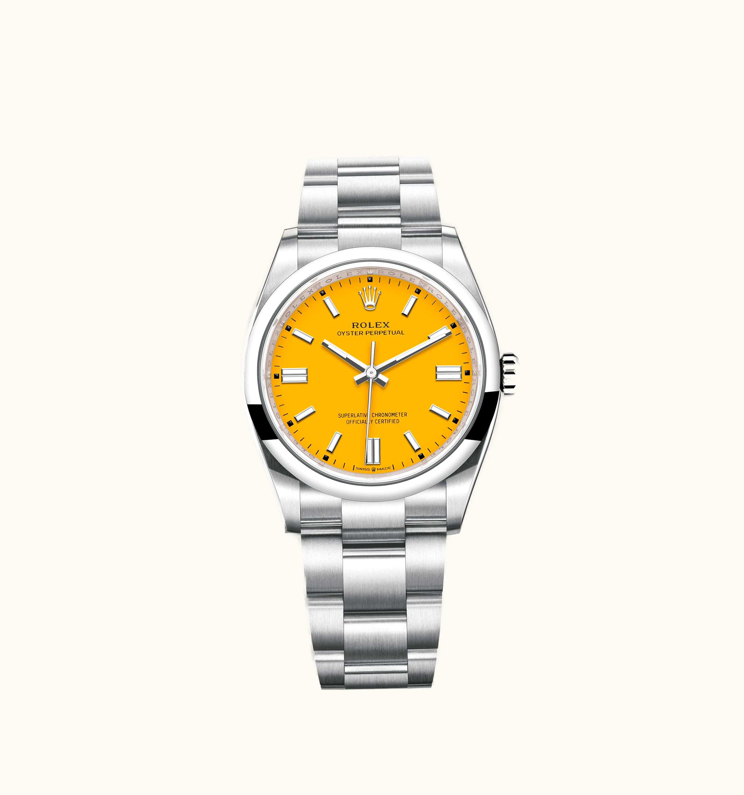 Rolex Oyster Perpetual 36 Stainless Steel / Yellow