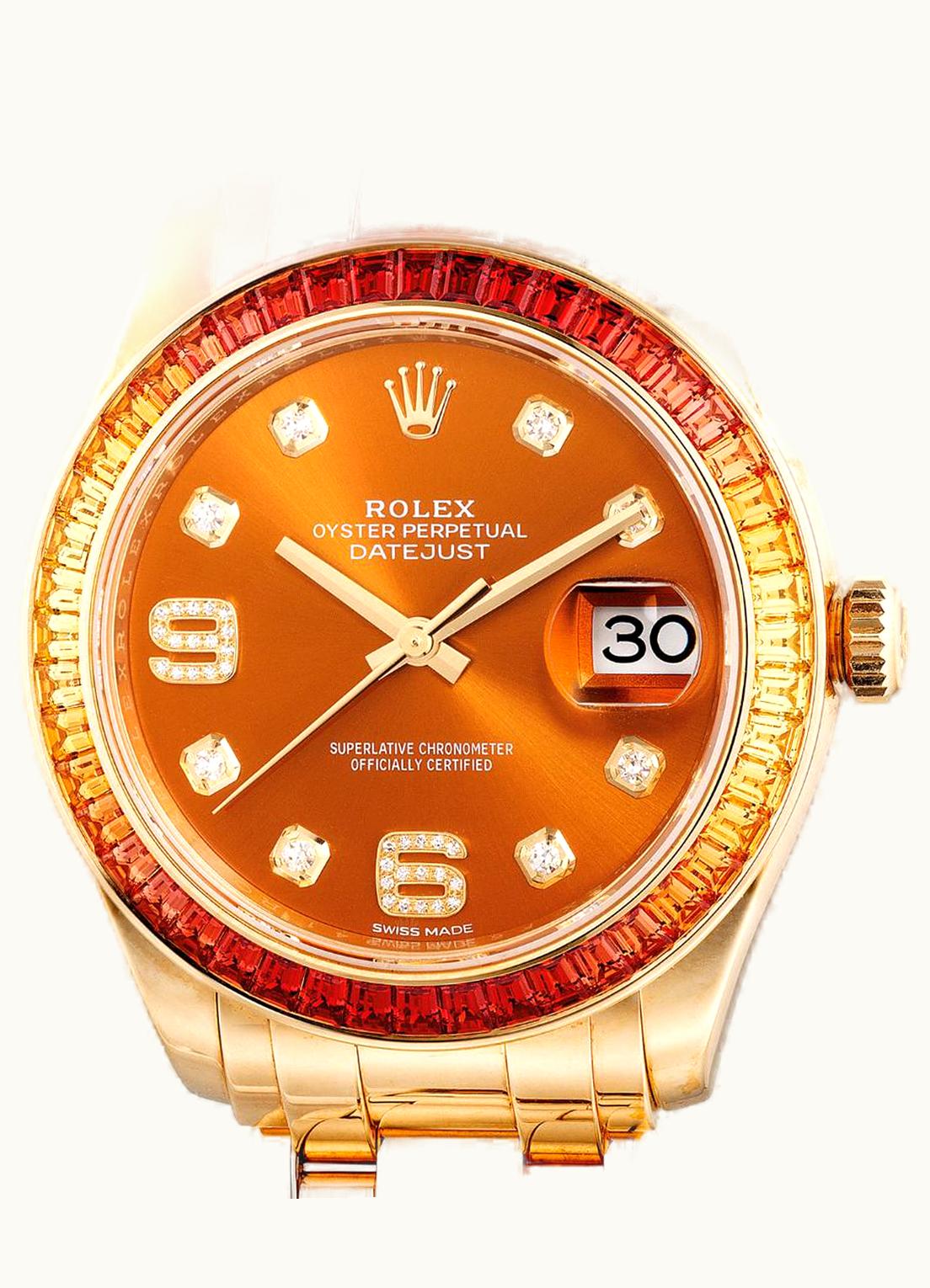 Rolex Datejust Pearlmaster 39 Fancy Orange