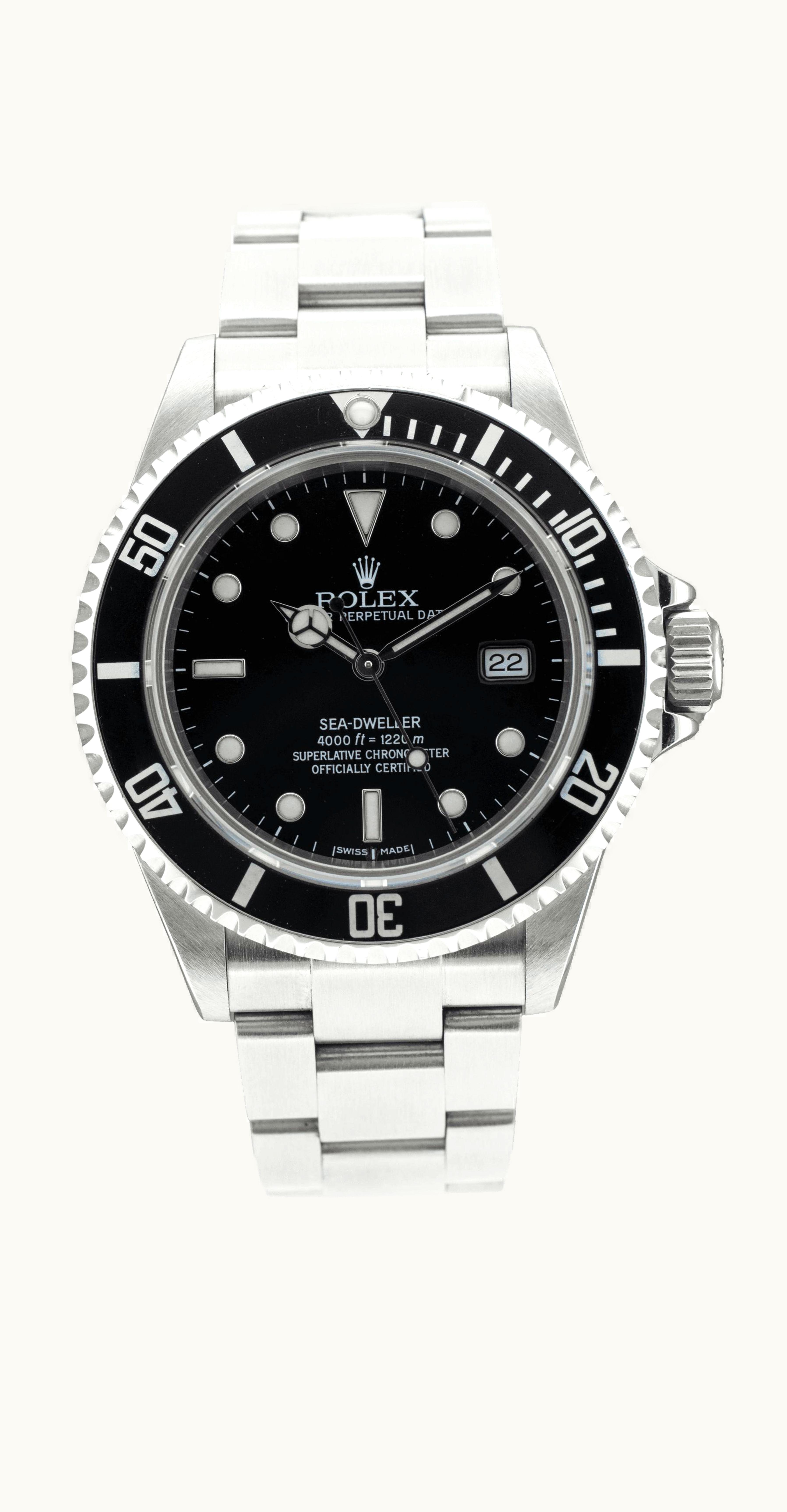 Rolex Sea-Dweller 16600 Comex Service