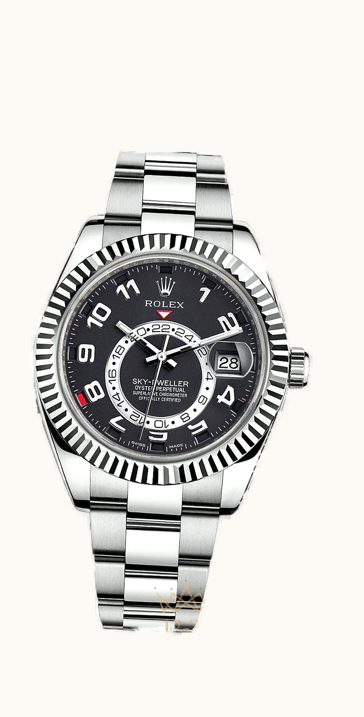 Rolex Sky-Dweller White Gold / Black