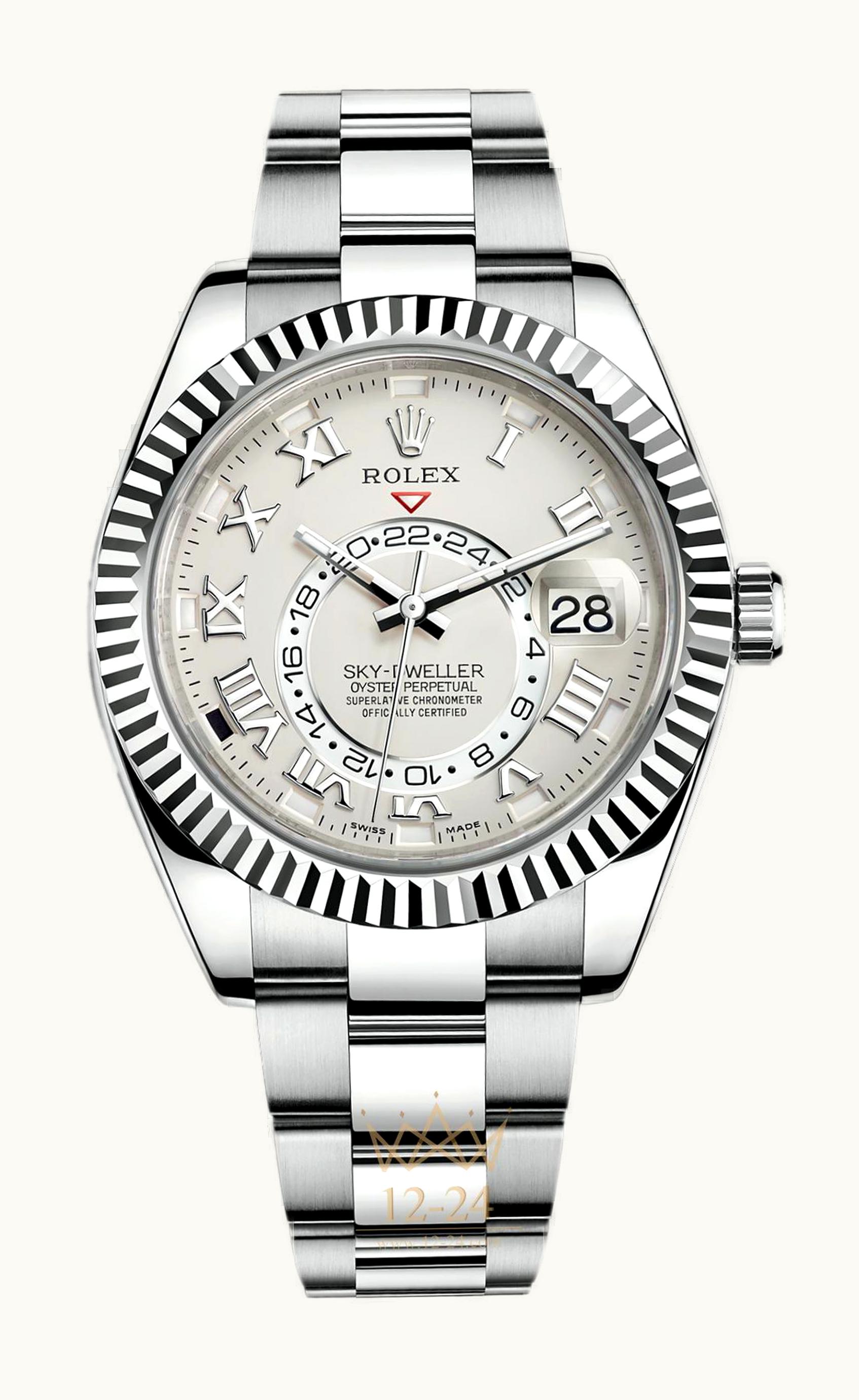 Rolex Sky-Dweller White Gold / Ivory