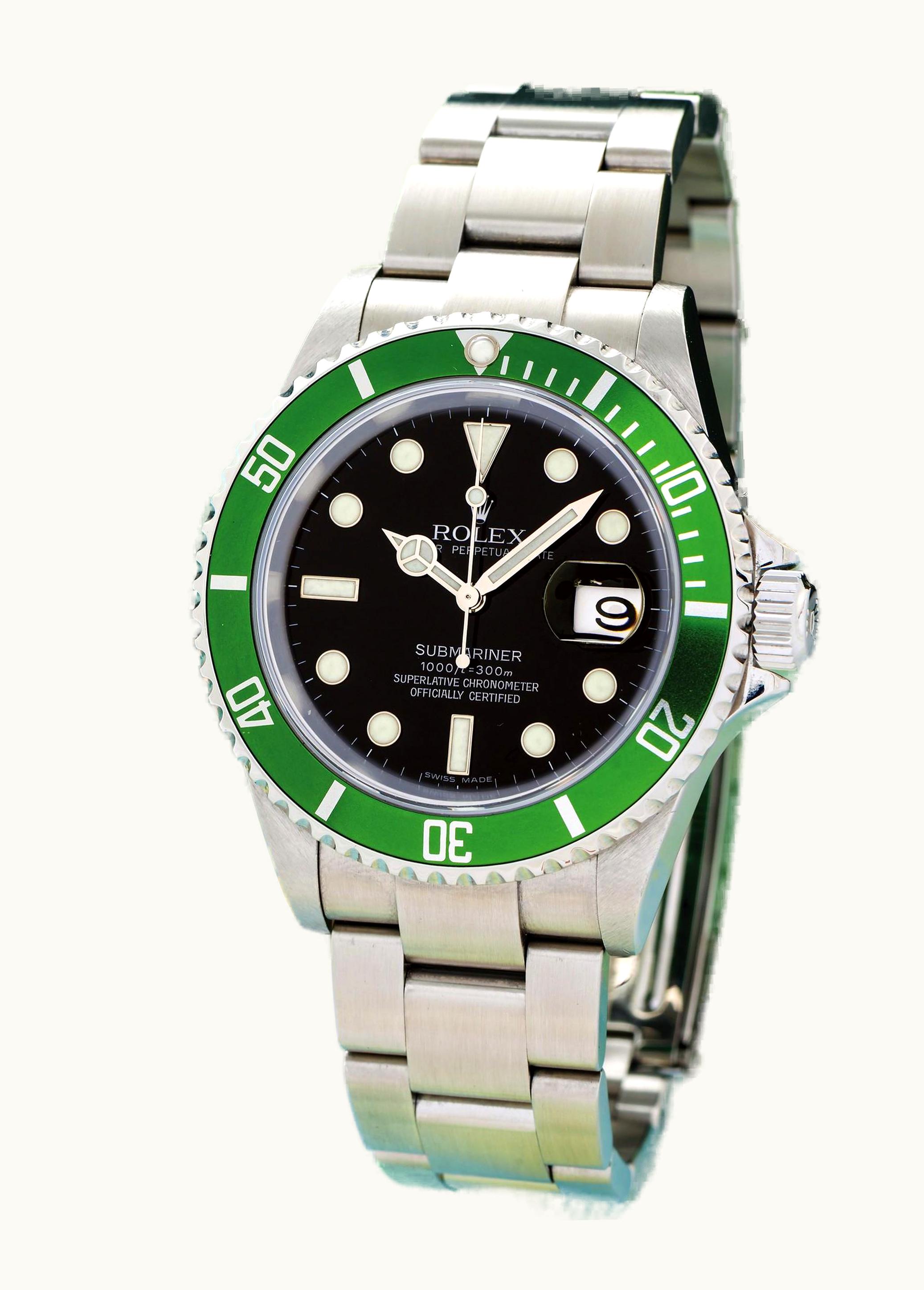 Rolex Submariner Date 16610 LV Mark 6