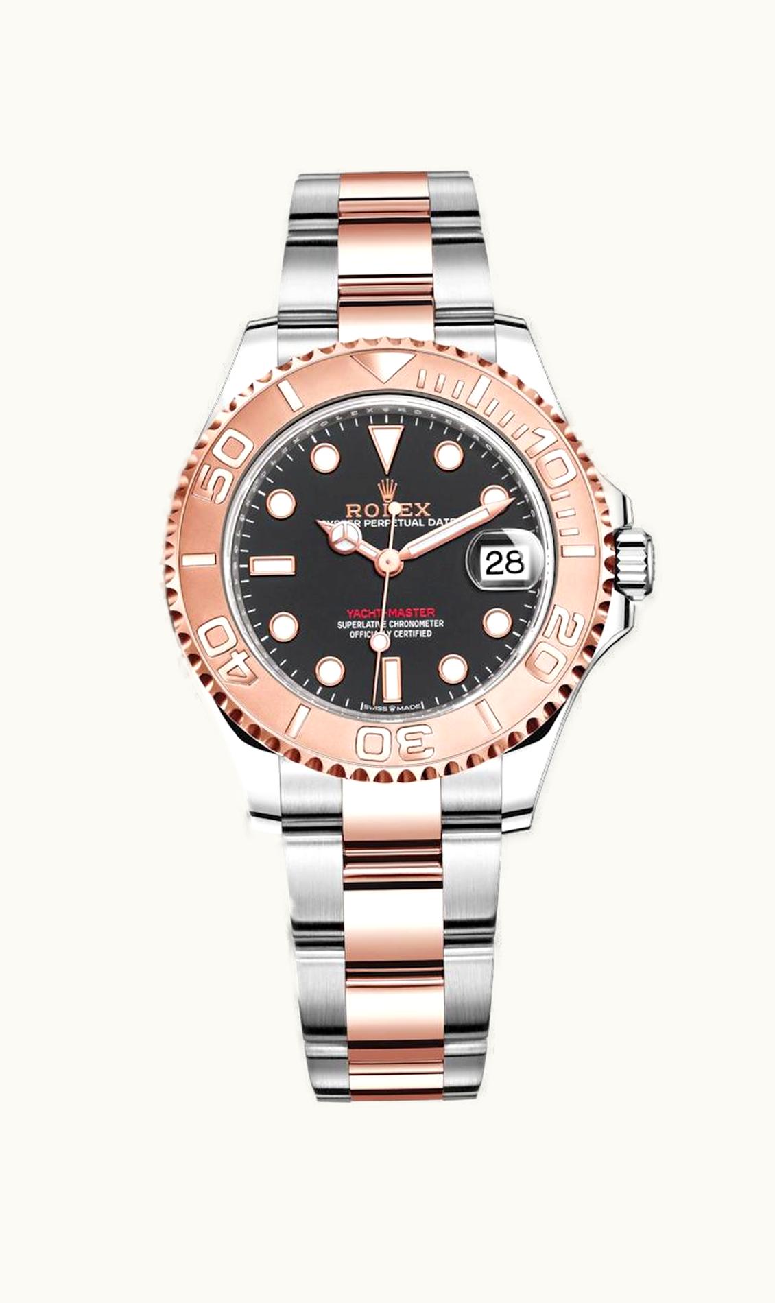 Rolex Yacht-Master 37 Rolesor Everose / Black
