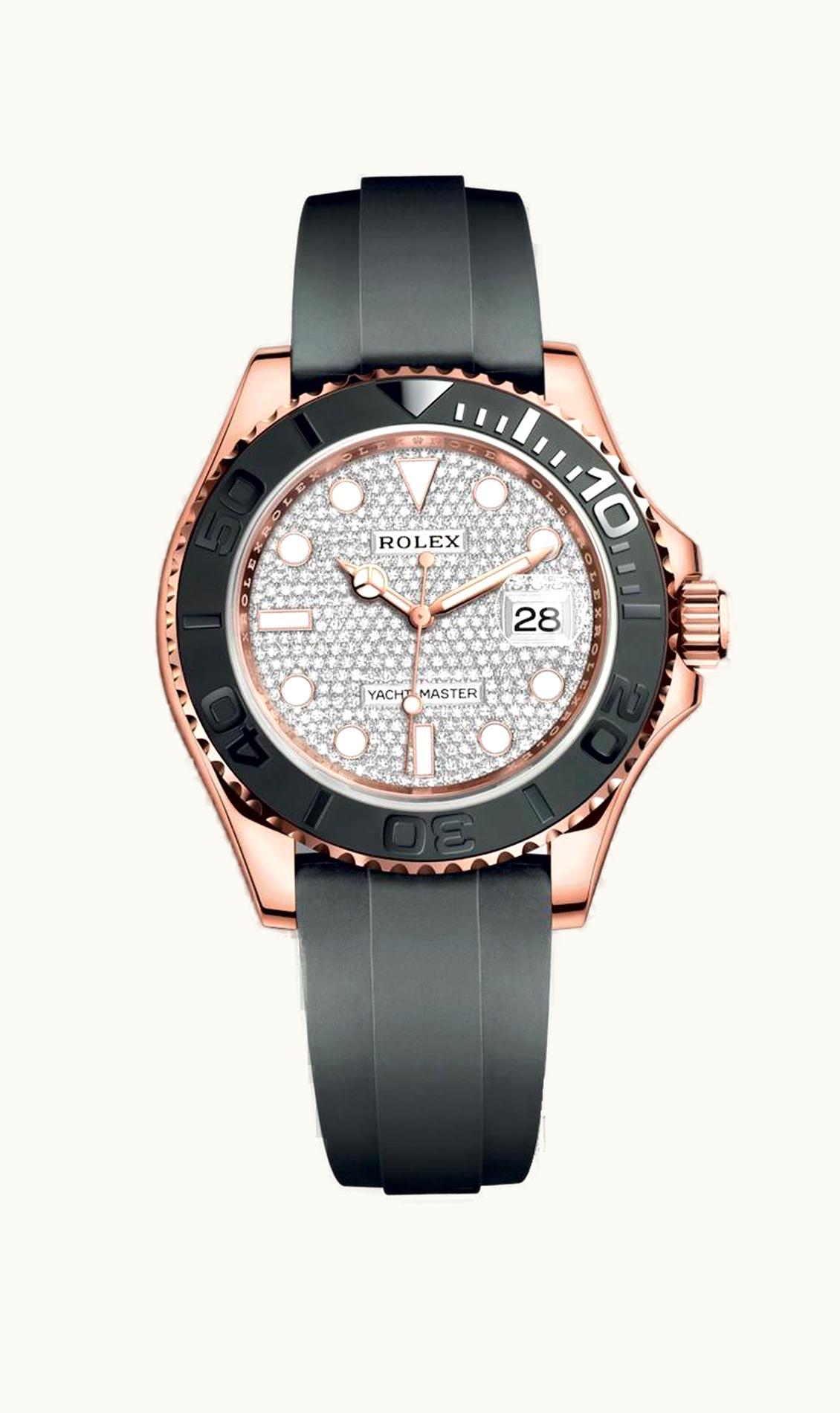 Rolex Yacht-Master 40 Everose Cerachrom / Diamond