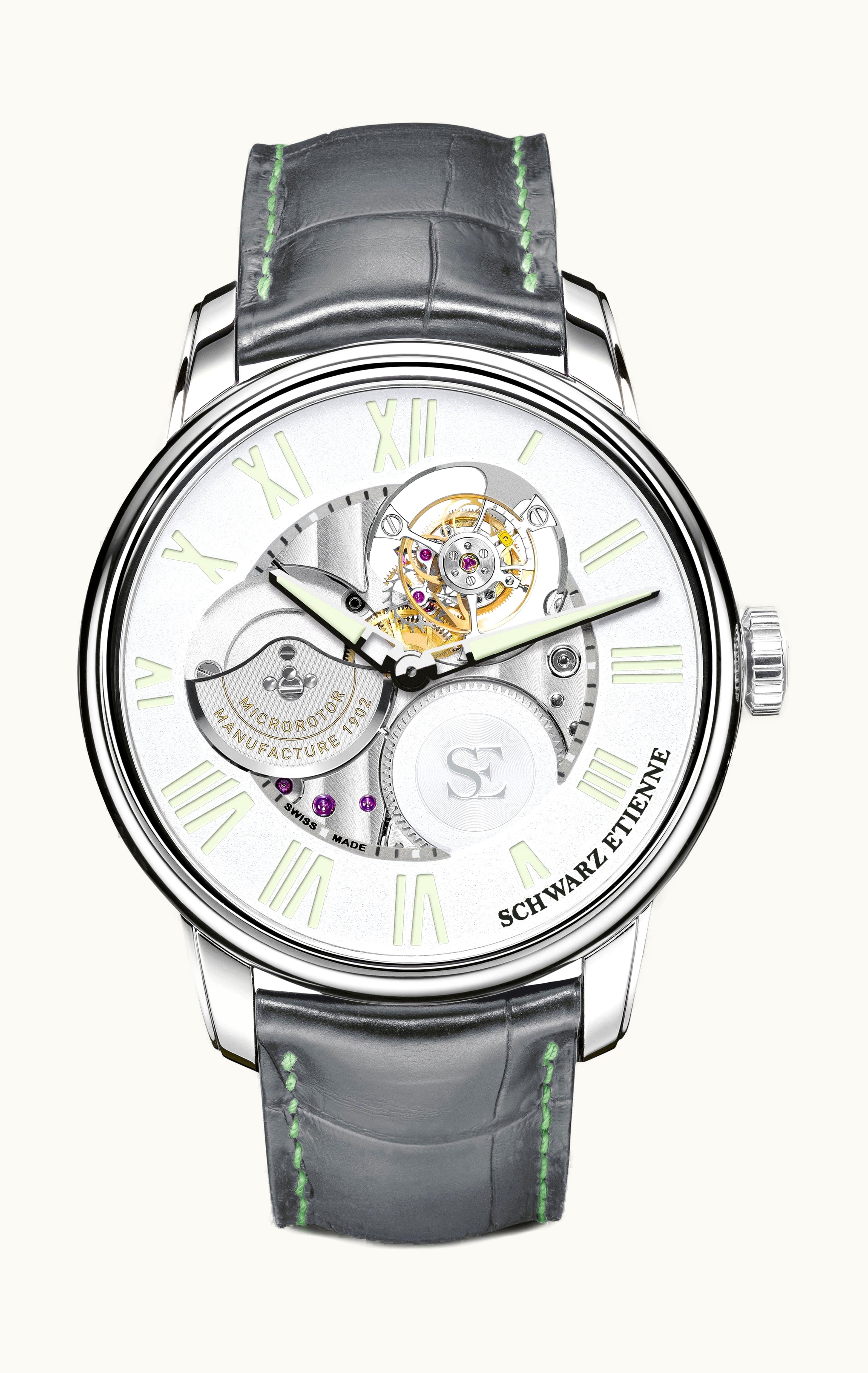 Schwarz Etienne La Chaux-de-Fonds Flying Tourbillon Stainless Steel / Silver