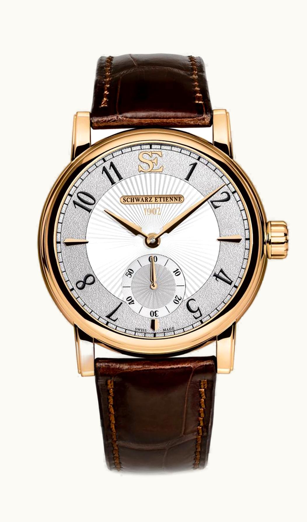 Schwarz Etienne Roma Small Seconds Automatic Rose Gold / Silver