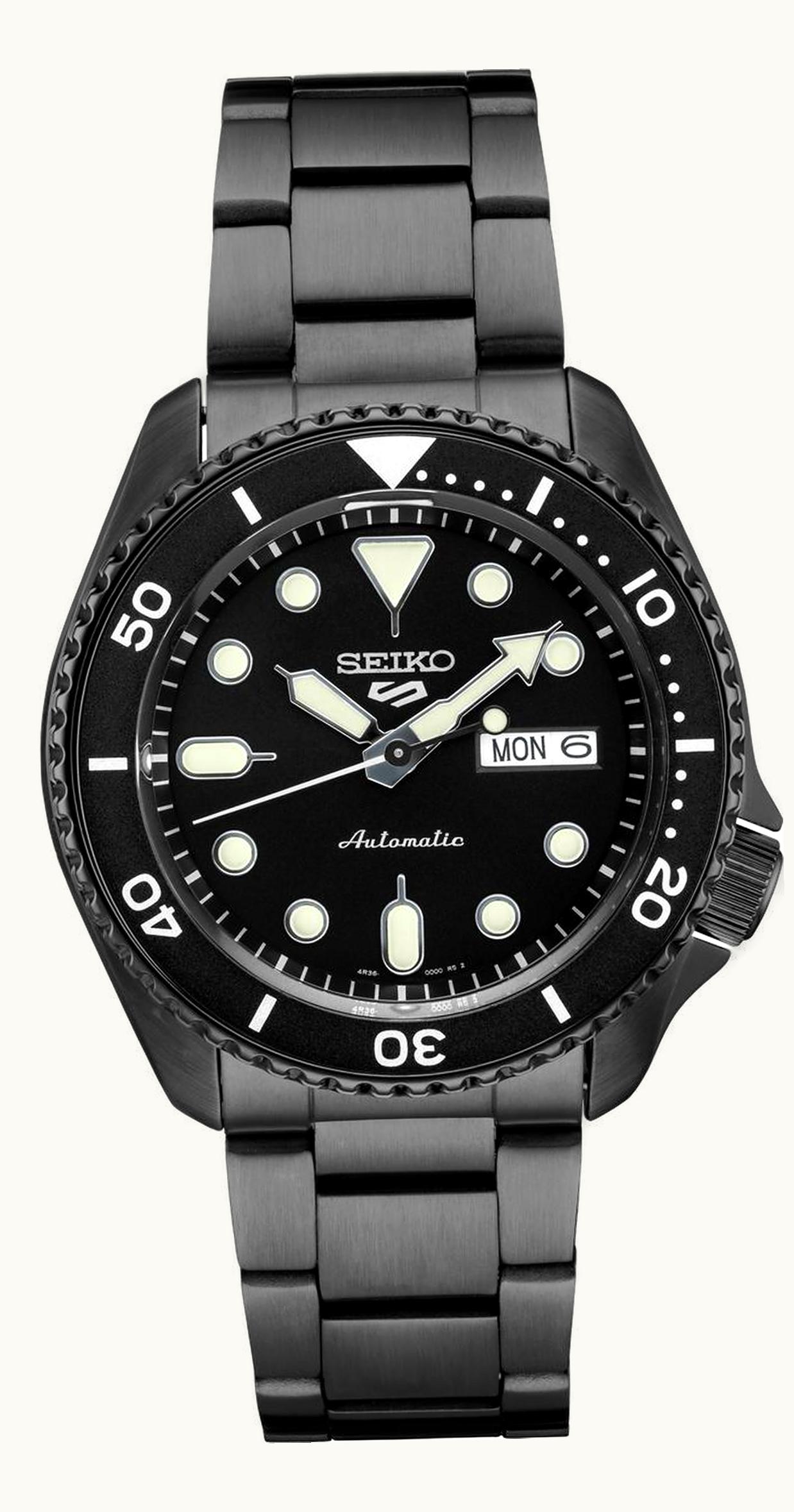 Seiko 5 Sports Sports Style Hard Coating / Black / NATO