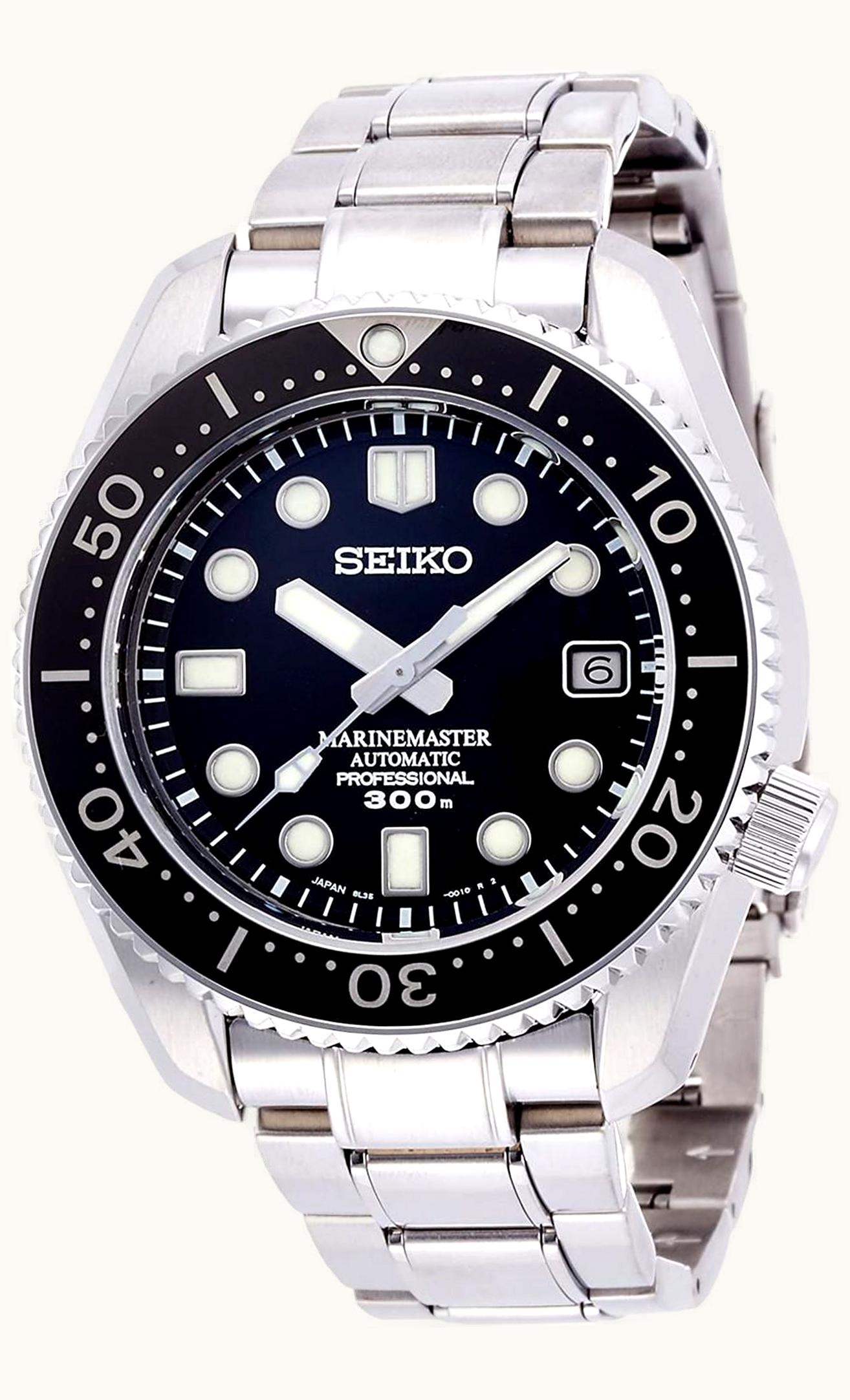 Seiko Prospex Diver Marinemaster 300 Stainless Steel / Black / Bracelet