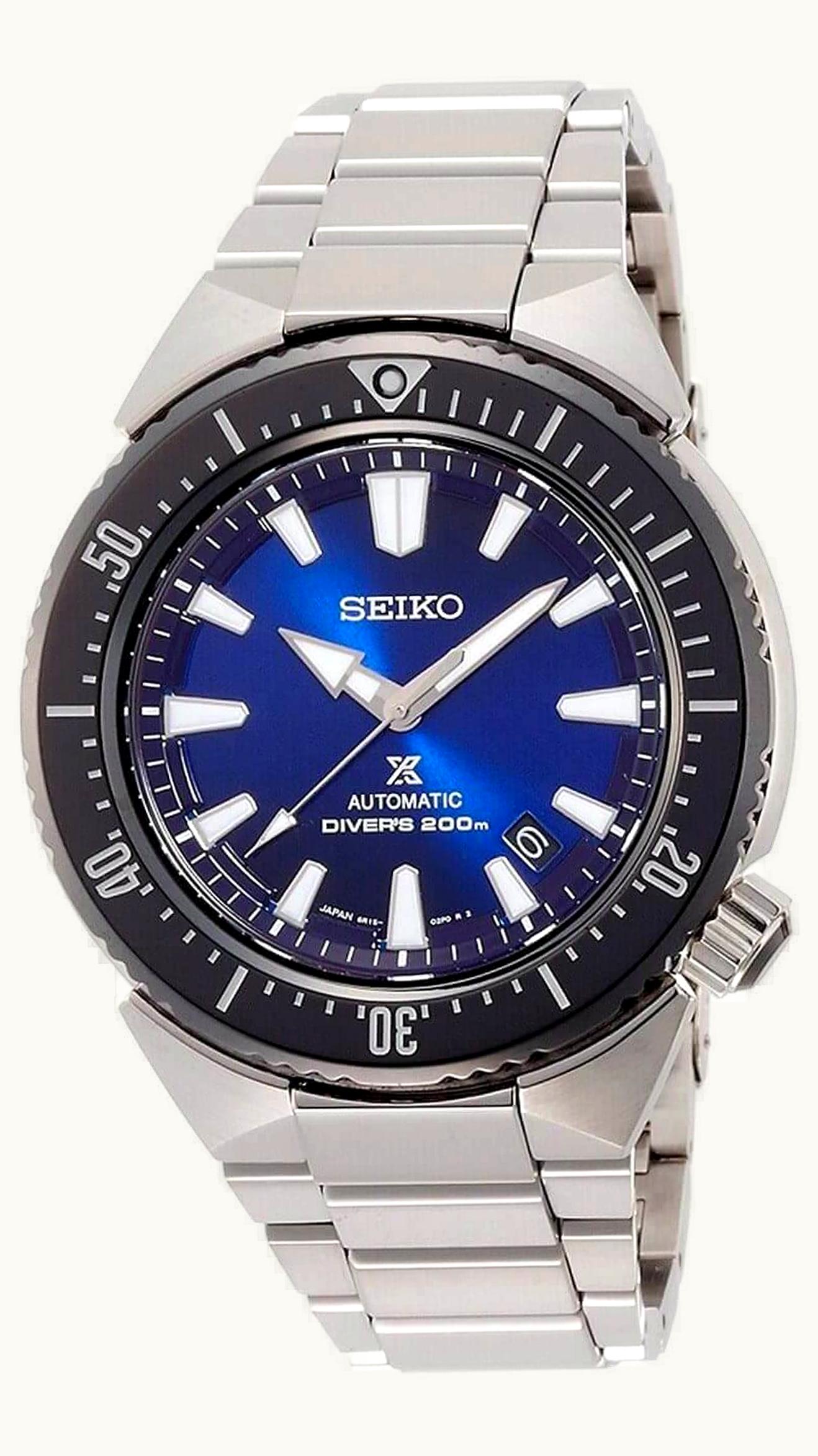 Seiko Prospex Diver Trans Ocean Stainless Steel / Black / Bracelet
