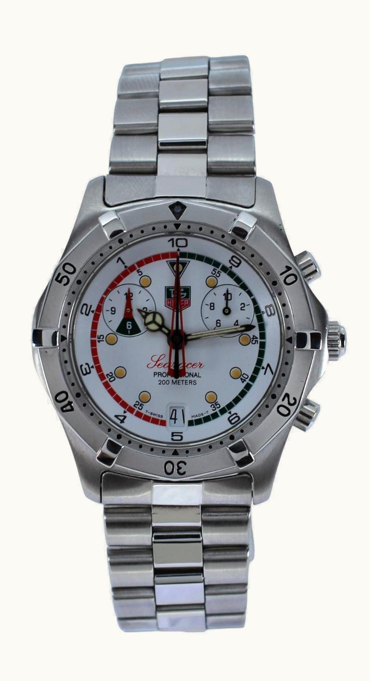 TAG Heuer 2000 Searacer Stainless Steel / Silver / Bracelet