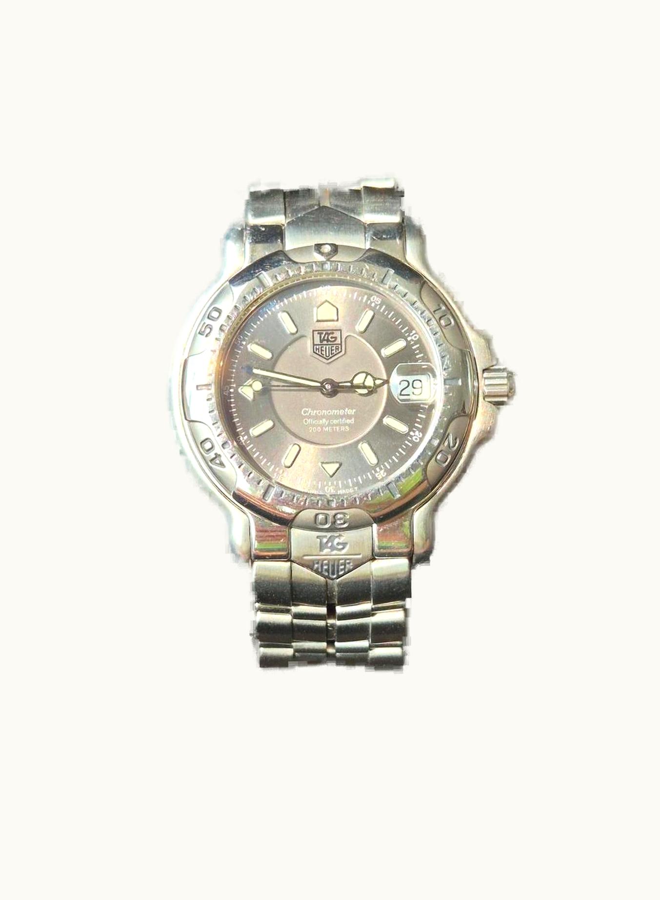 TAG Heuer 6000 Stainless Steel / Grey / Bracelet