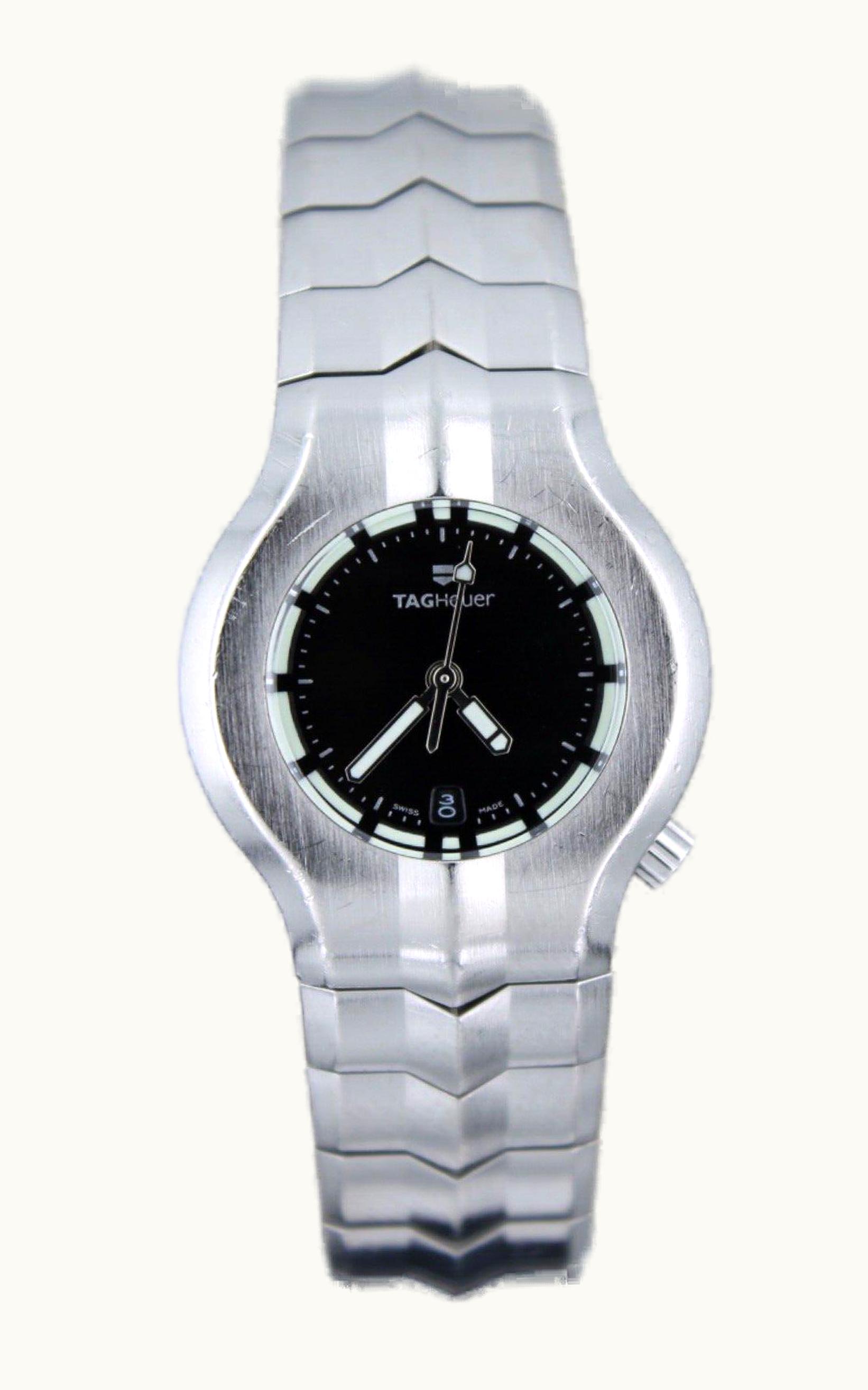 TAG Heuer Alter Ego Stainless Steel / Black / Bracelet