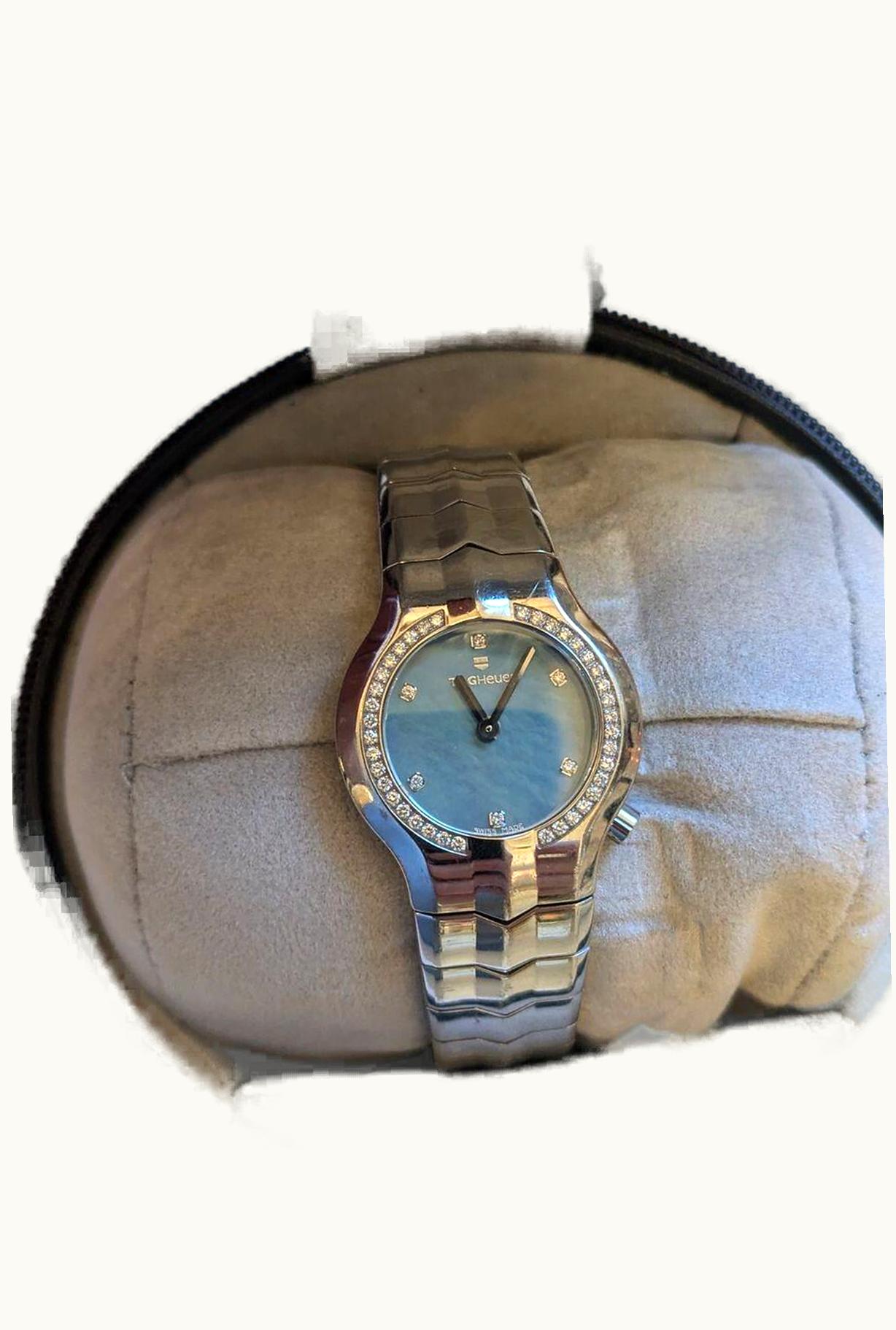 TAG Heuer Alter Ego Stainless Steel / Blue MOP /