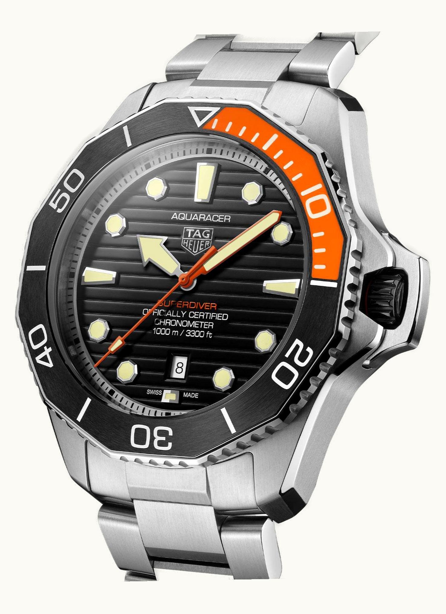 TAG Heuer Aquaracer Professional 1000 Super Diver Titanium / Black / Bracelet
