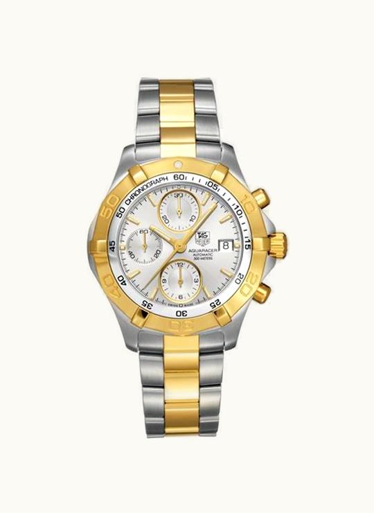 TAG Heuer Aquaracer 300M Calibre 16 41 Stainless Steel / Yellow Gold / Silver / Bracelet