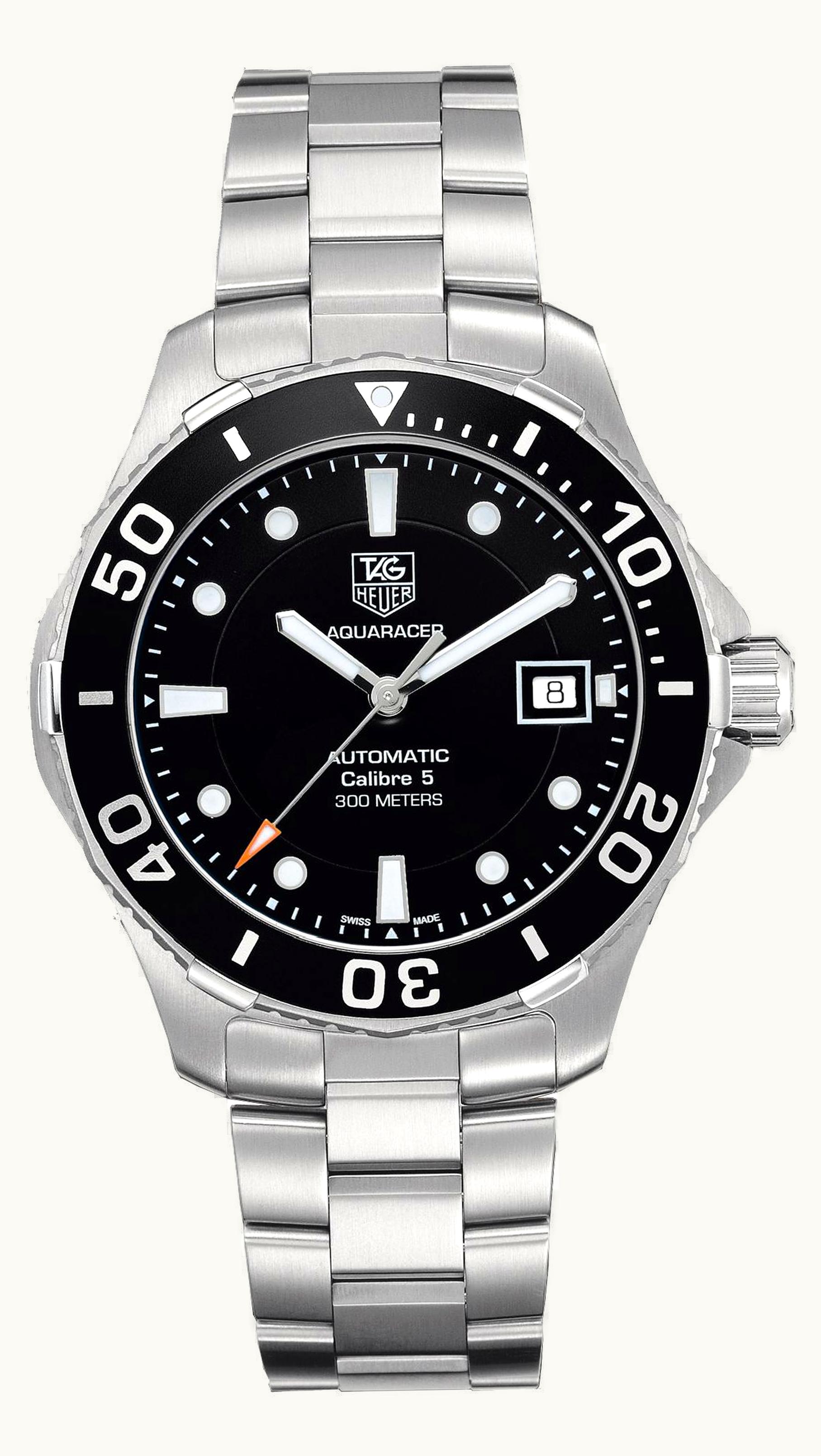 TAG Heuer Aquaracer 300M Calibre 5 41 Stainless Steel / Black / Bracelet
