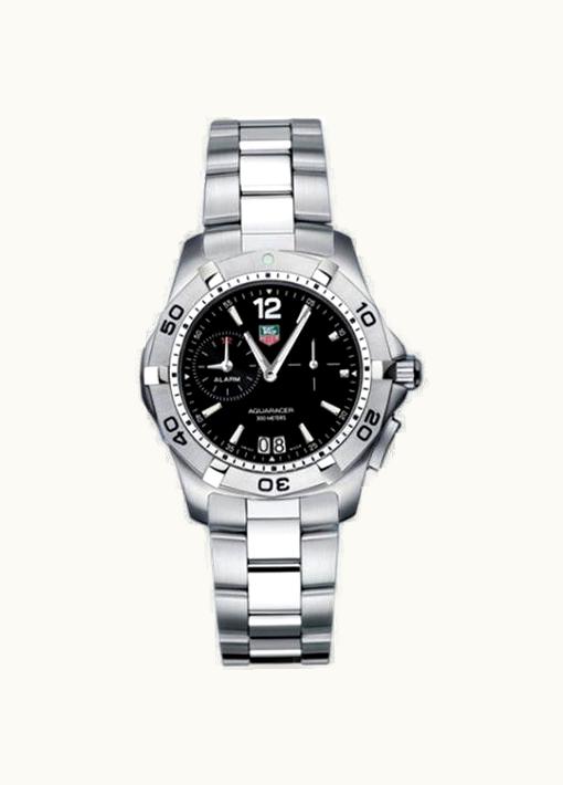 TAG Heuer Aquaracer 300M Alarm 38.4 Stainless Steel / Black / Bracelet