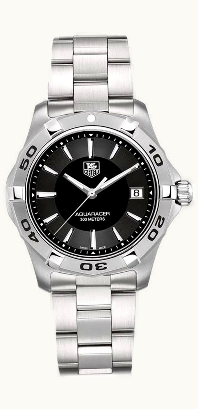 TAG Heuer Aquaracer 300M Quartz 39 Stainless Steel / Black / Bracelet