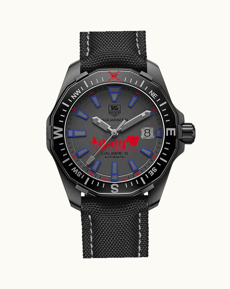 TAG Heuer Aquaracer 300M Calibre 5 41 Titanium PVD / One Piece Edition 500