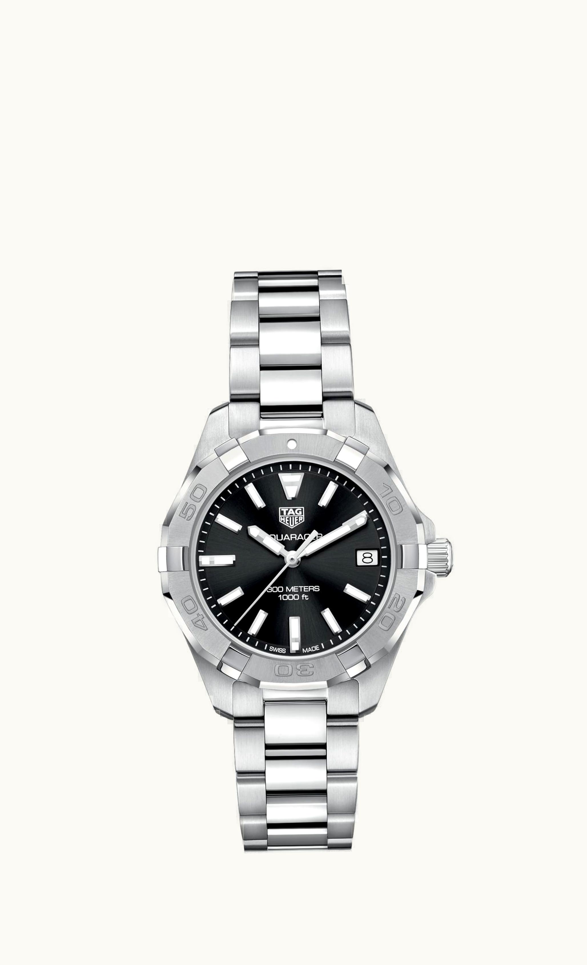 TAG Heuer Aquaracer 300M Calibre 9 Automatic 32 Stainless Steel / Black MOP / Bracelet