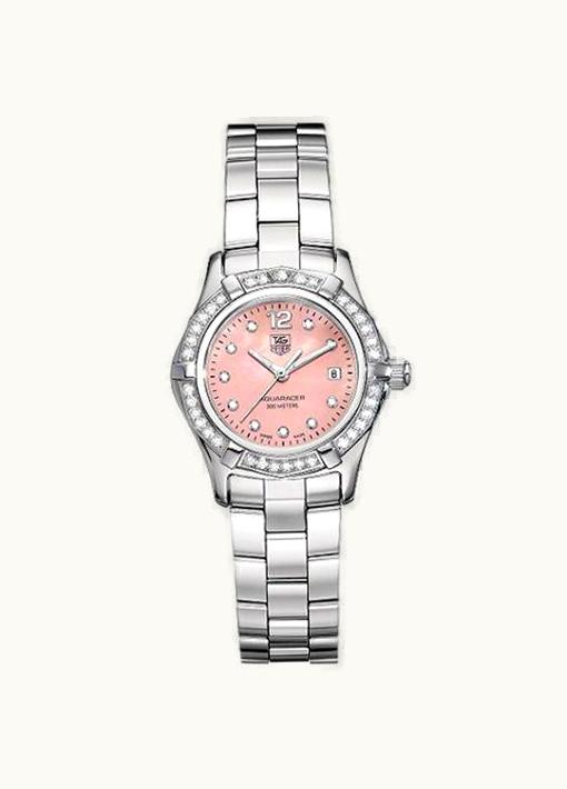 TAG Heuer Aquaracer 300M Quartz 27 Stainless Steel / Diamond / MOP - Diamond / Bracelet