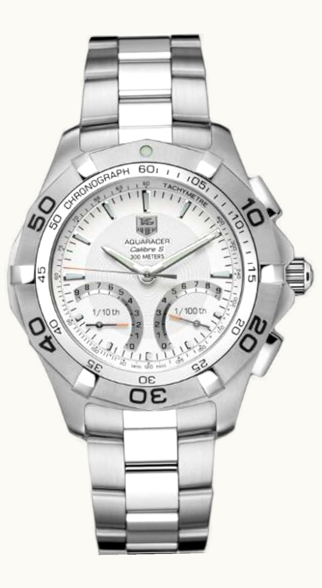 TAG Heuer Aquaracer 300M Calibre S 43 Stainless Steel / Silver / Bracelet