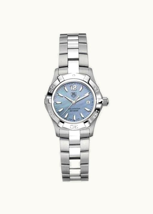 TAG Heuer Aquaracer 300M Quartz 27 Stainless Steel / Blue MOP / Bracelet